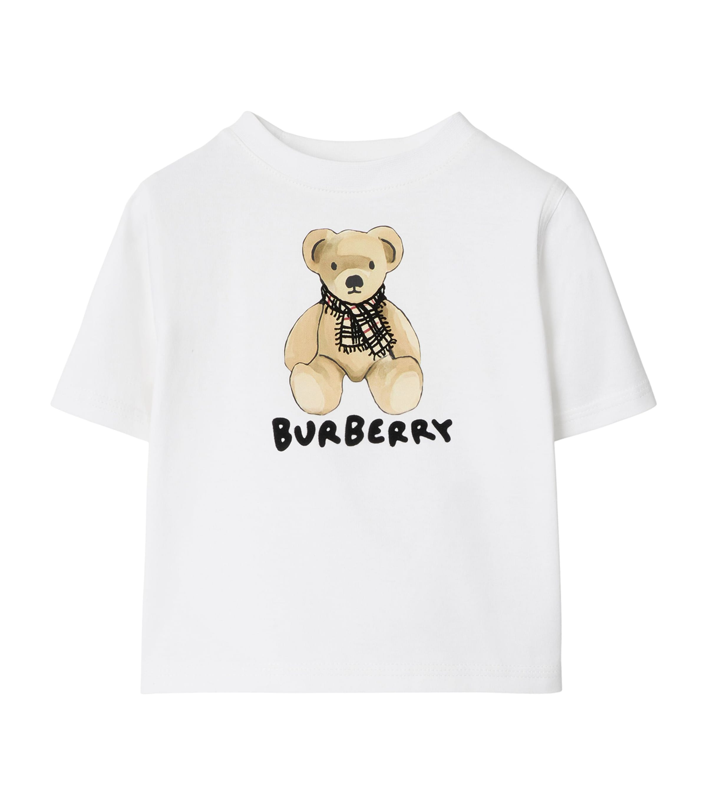 Burberry Cotton Thomas Bear T-shirt In White