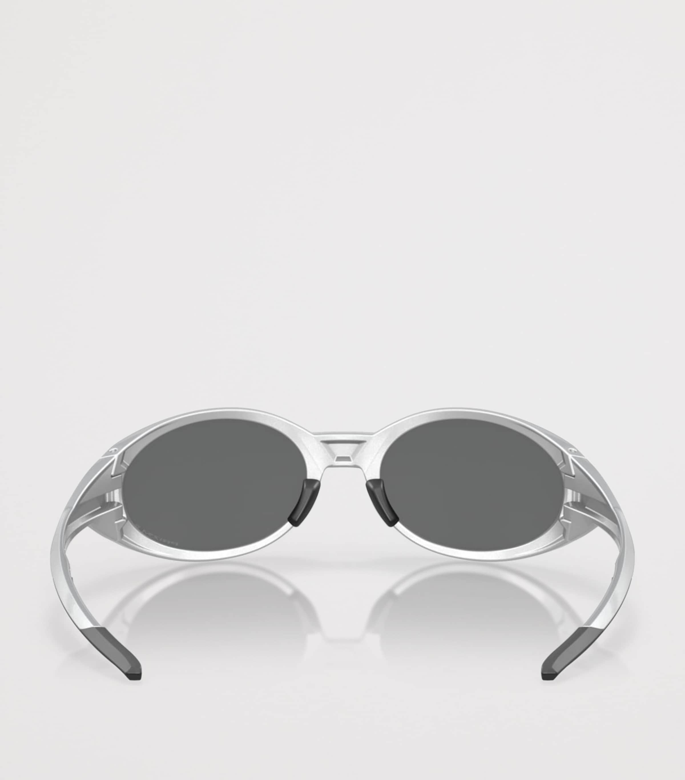 Oakley Eye Jacket Redux Oval Sunglasses Silver Image 4
