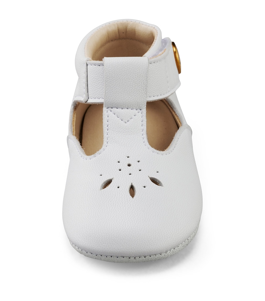 Leather T-Bar Booties 1 Image 8
