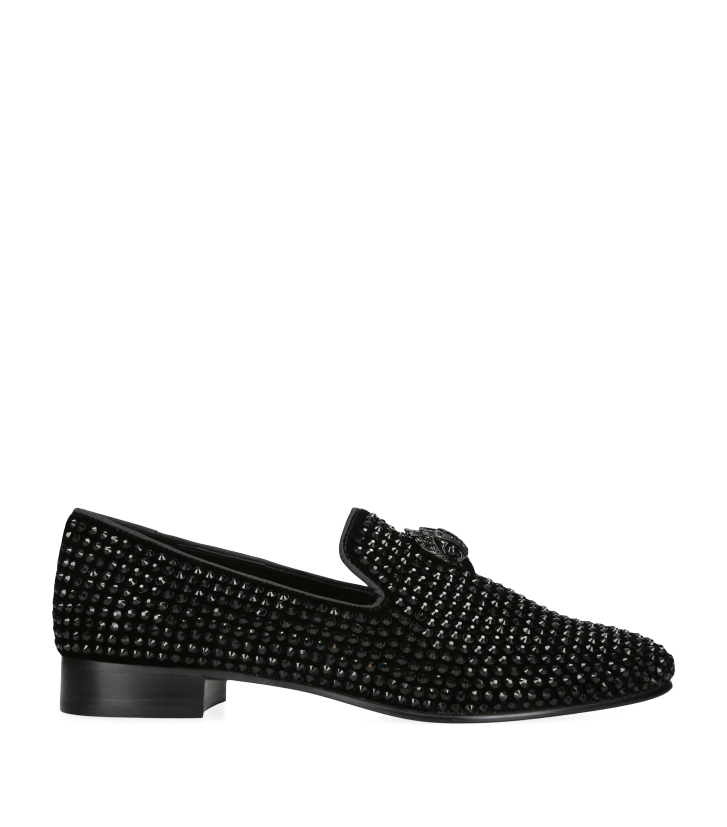 Embellished Ace Stud Loafers BLACK Image 3