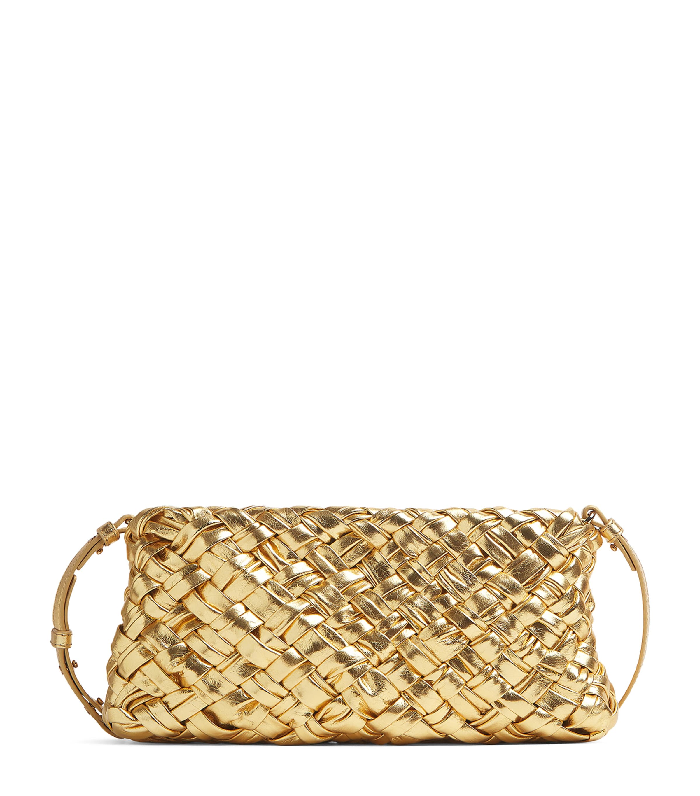 ショルダーバッグ・ポシェット BOTTEGA VENETA KALIMERO CHA-CHA LEATHER SHOULDER BAG Bottega Veneta Leather Kalimero Cha-Cha Shoulder Bag