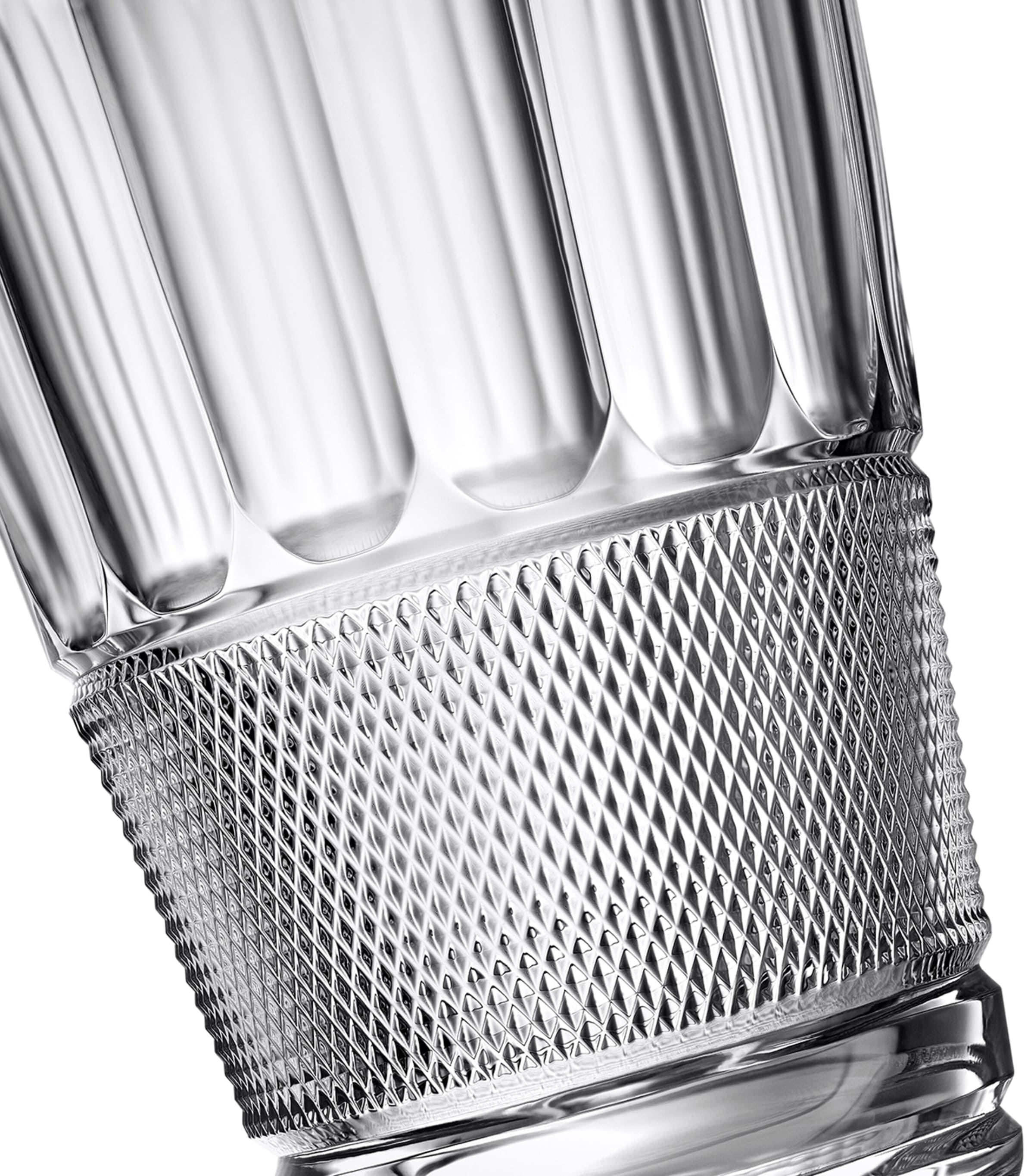 Crystal Copper Coast Statement Vase CLEAR Image 2