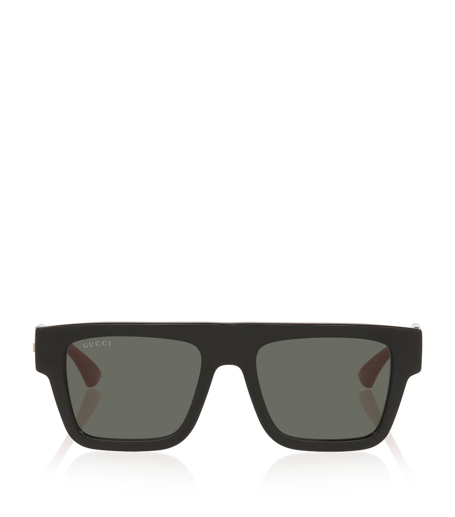 Gucci Acetate Rectangle Sunglasses Image 1