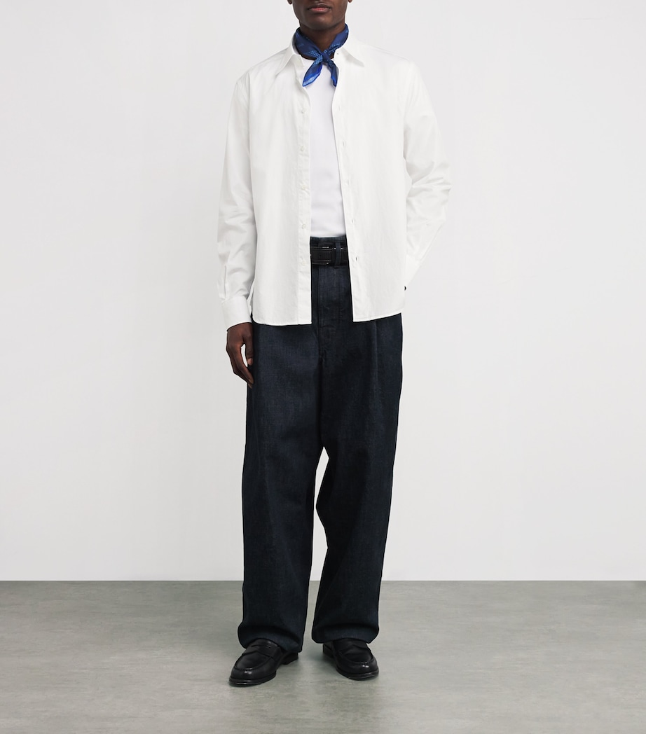 Cotton Poplin Maridola Shirt 510 BIANCO Image 2