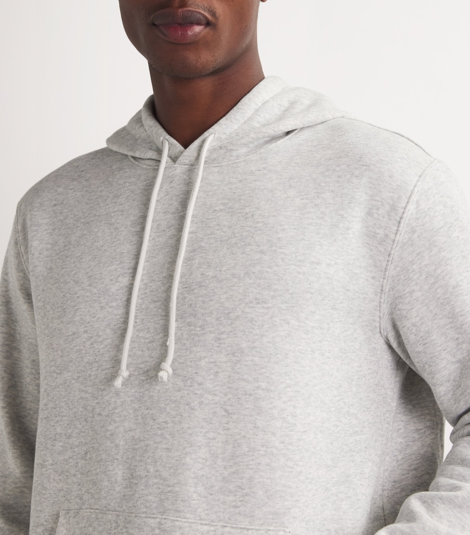 Fleece Lounge Classic Hoodie LIGHT HEATHER GREY Image 6