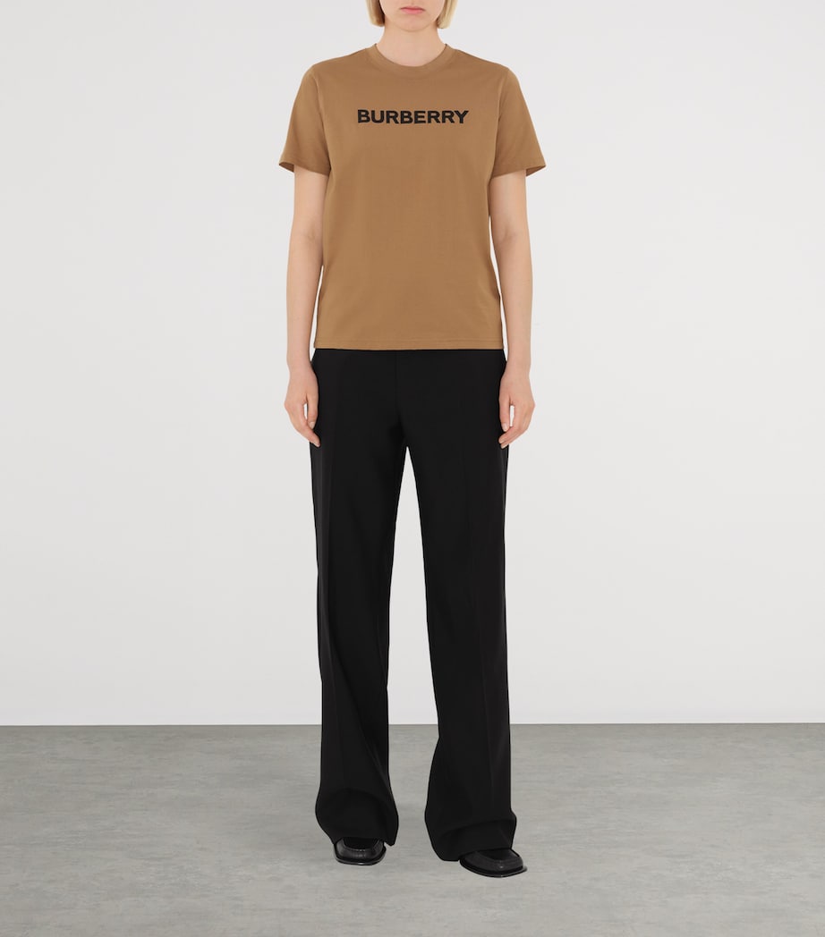 Cotton Logo T-Shirt CAMEL LEGACY Image 2