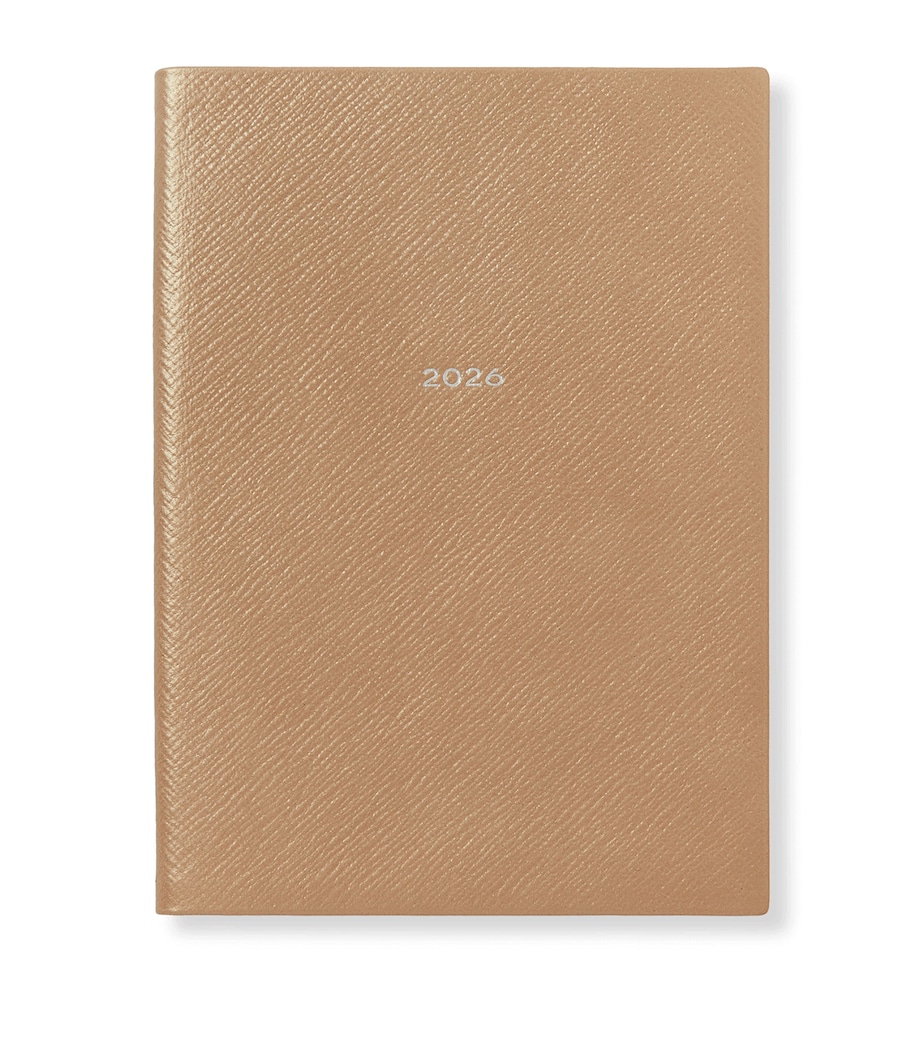 Leather Soho A5 2026 Diary BRONZE Image 1