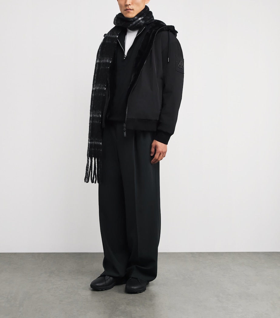 Reversible Roland Bunny Bomber Jacket BLACK - 292 Image 2