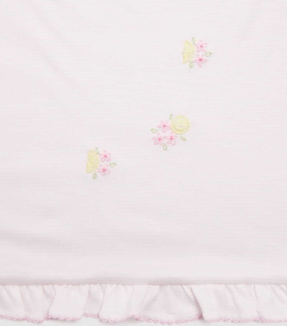 Pima Cotton Lemon Blossom Blanket (73cm x 66cm) K650PINK Image 3