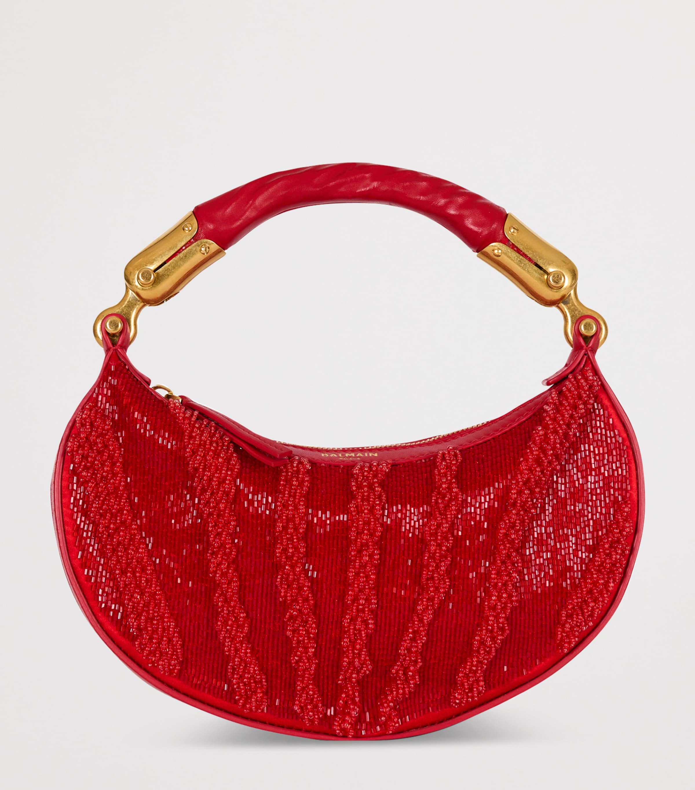 Mini Zebra Print Ebene Top-Handle Bag 3AC ROUGE Image 5