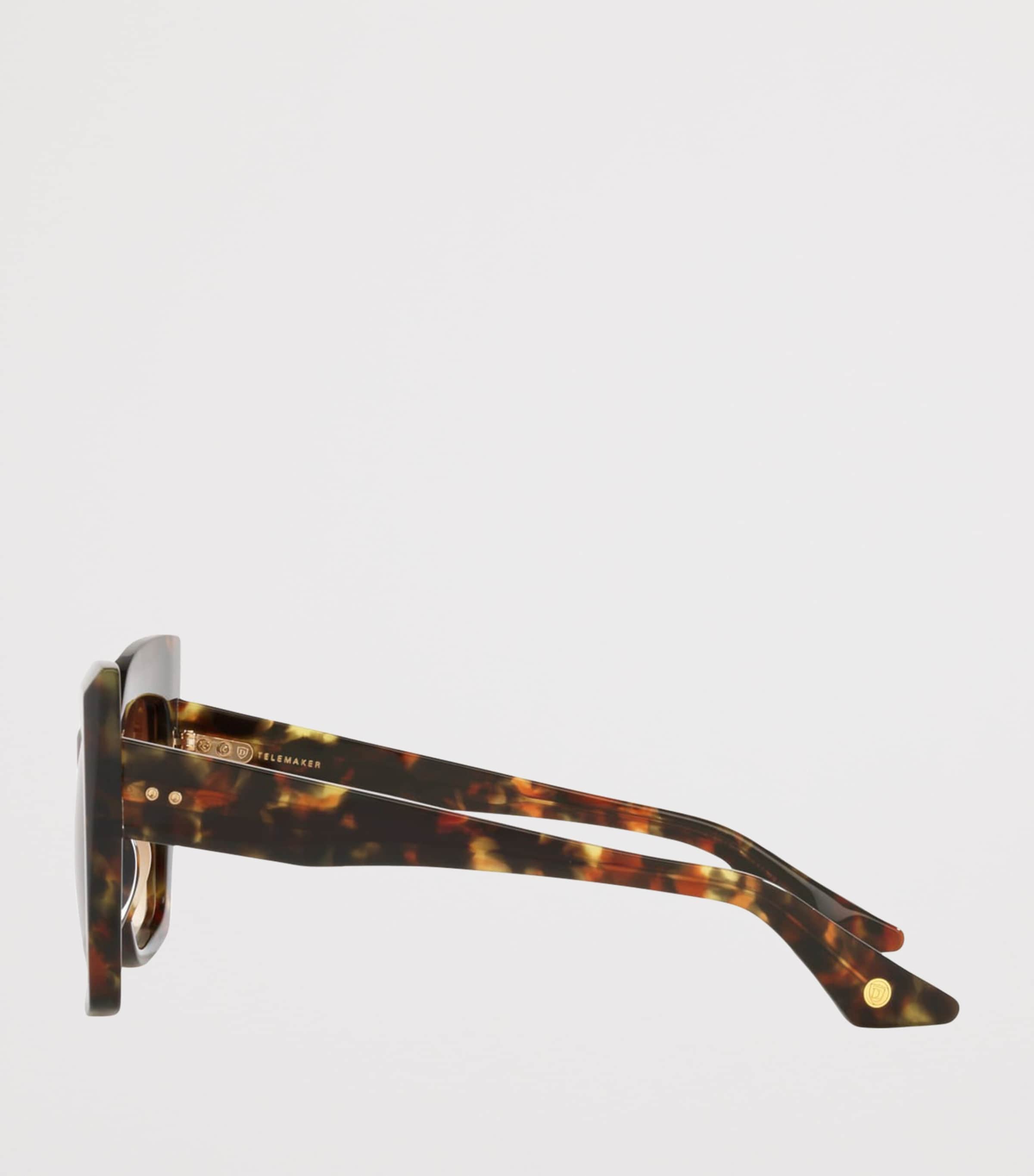 DITA Telemaker Cat Eye Sunglasses Brown Image 3