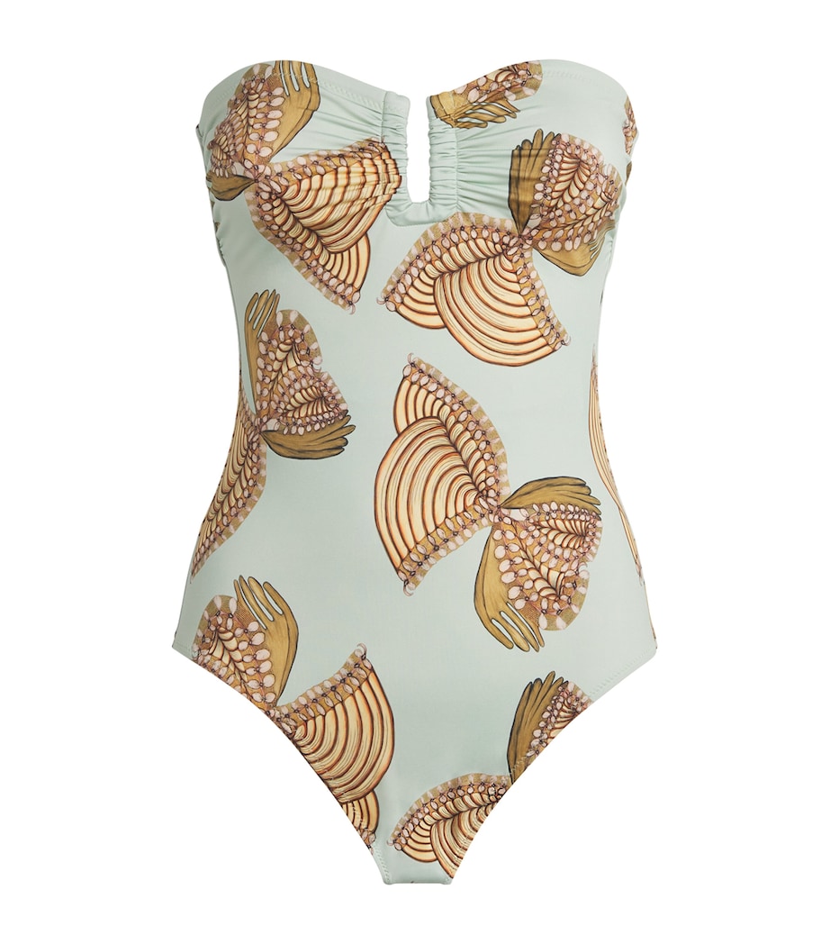 Monterey Strapless Swimsuit WATER BLOSSOMS Image 1