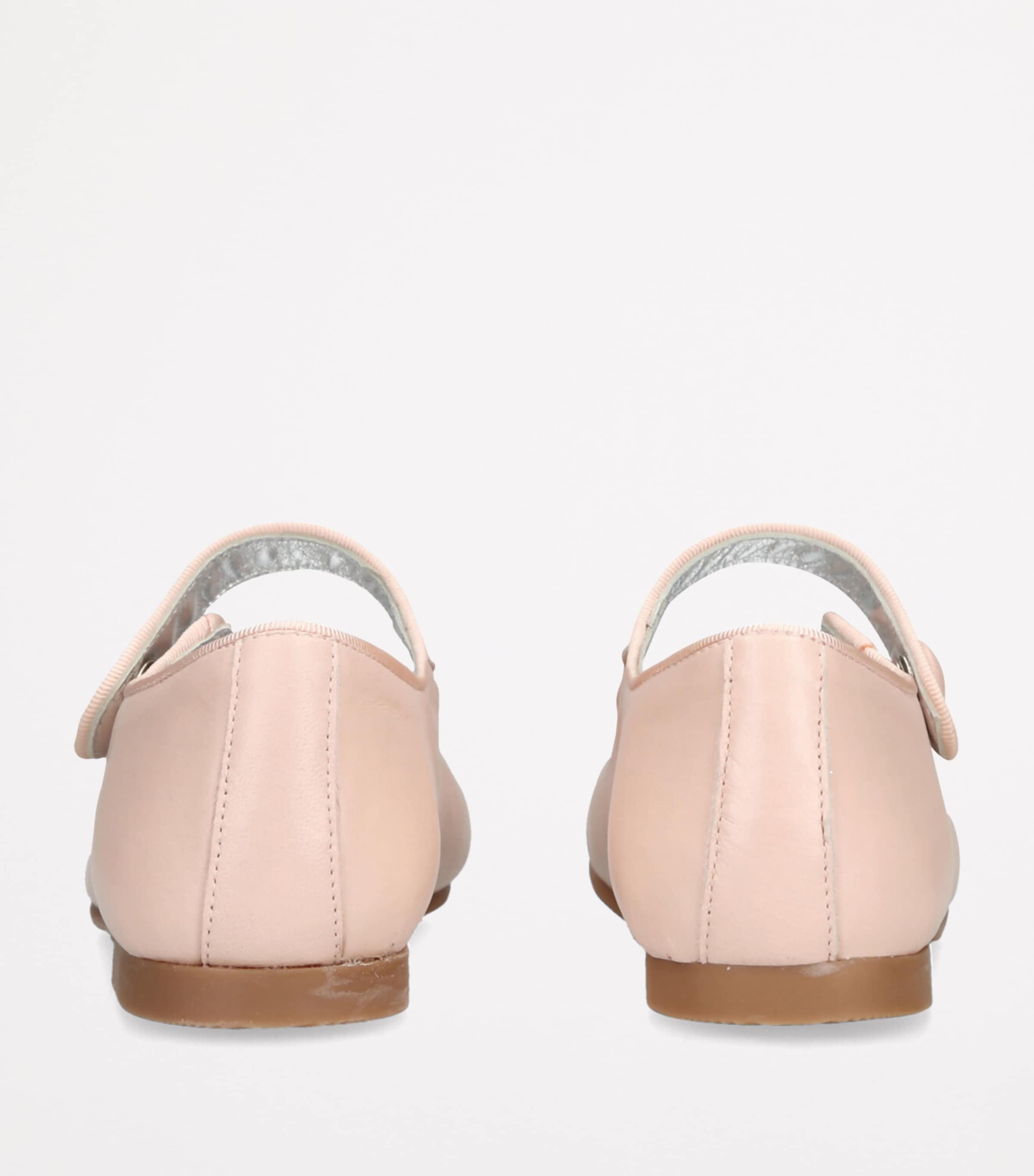 Leather Angelica Mary Janes PALE PINK Image 2