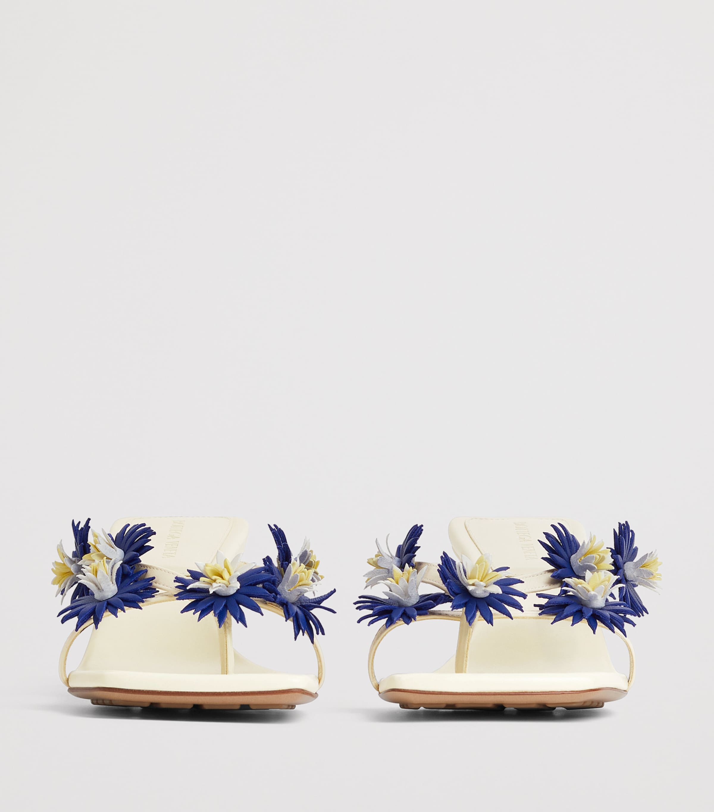 Bottega Veneta Lambskin Embellished Thong Sandals 50 Image 2
