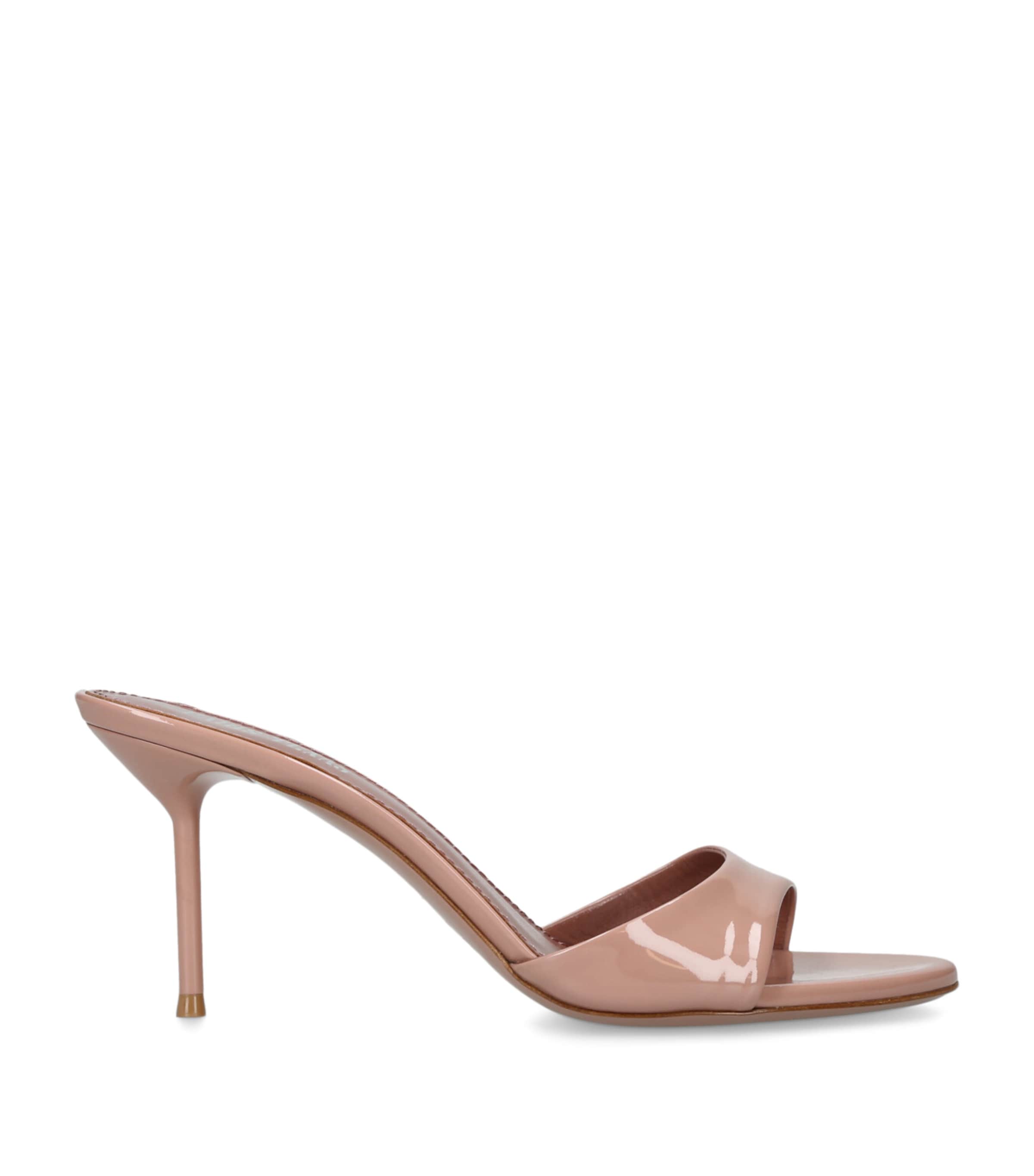 Patent Leather Lidia Mules 70 BLUSH Image 1