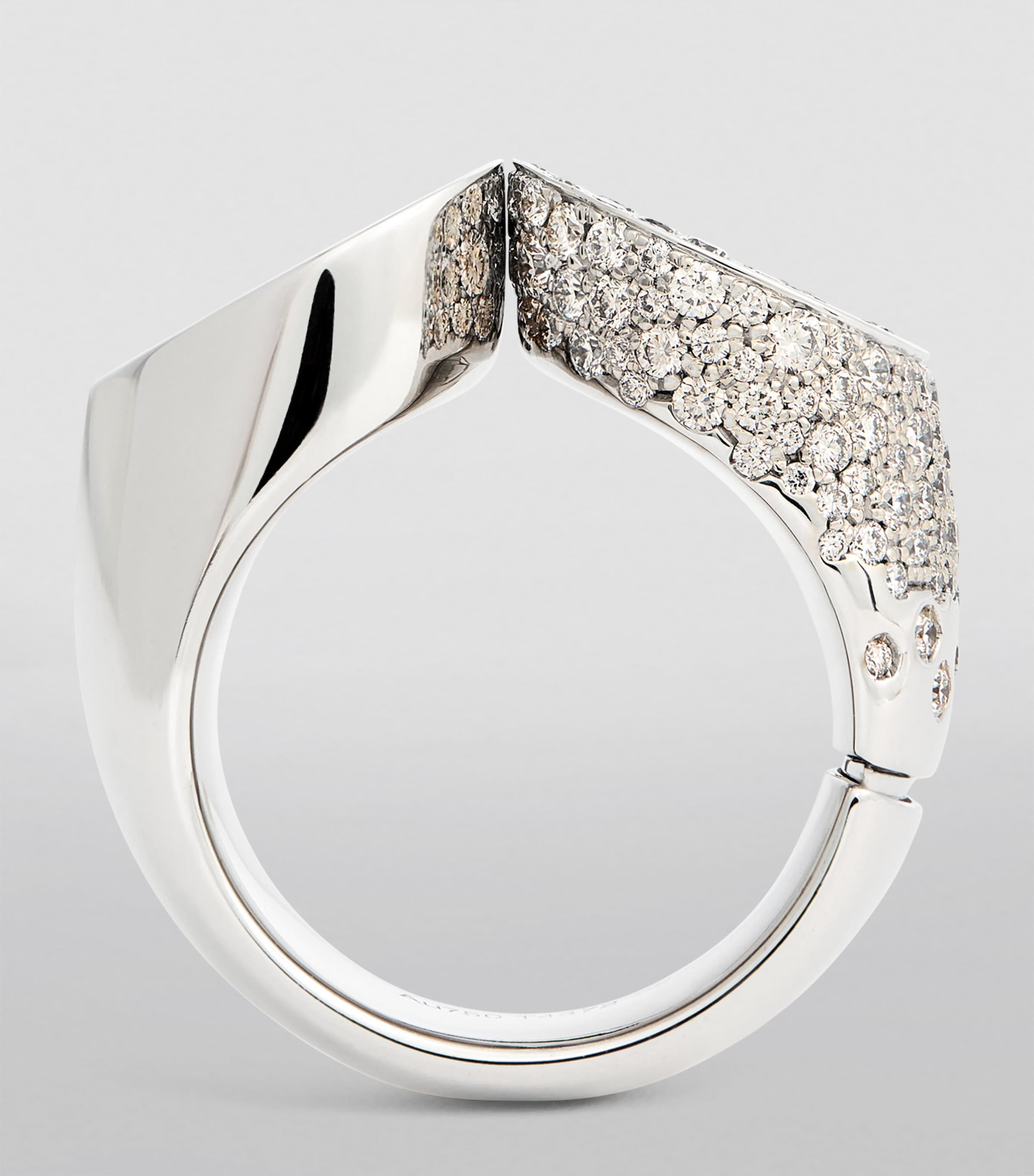 White Gold and Diamond Oera Edition 03 Ring WHITE GOLD Image 2