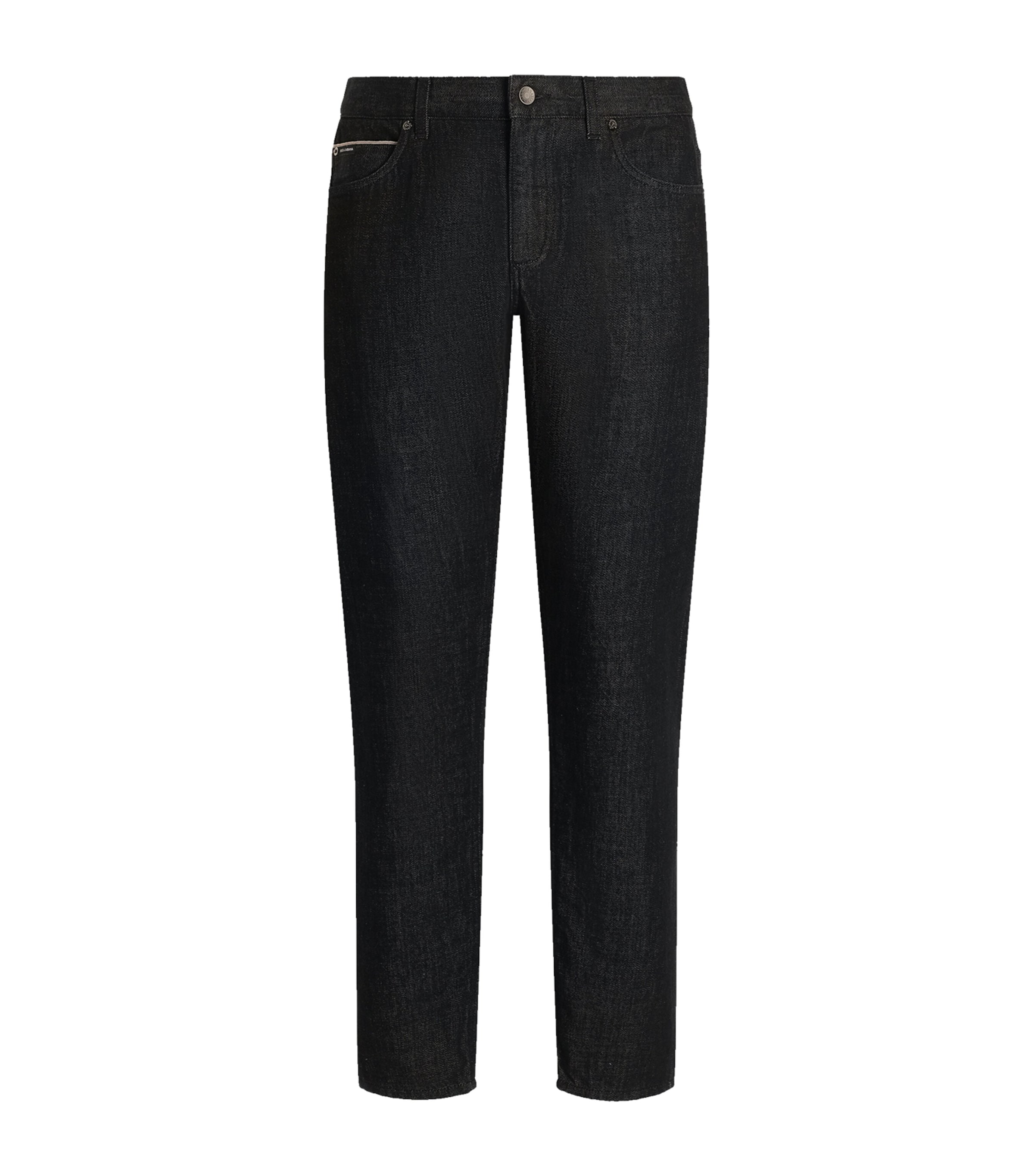 Dolce & Gabbana Logo Plaque Jeans | Harrods UK