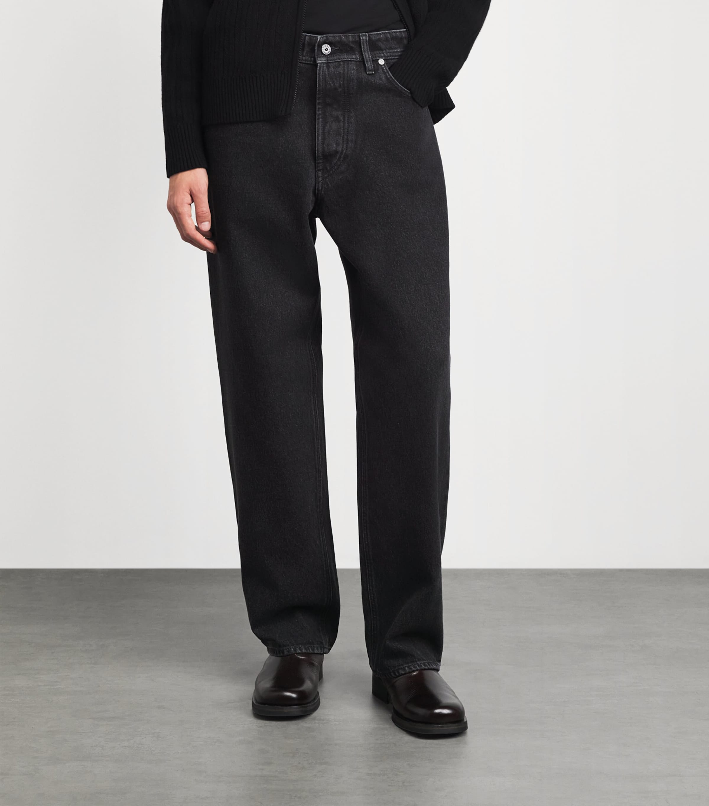 Stone Island Mens Straight Jeans Image 4