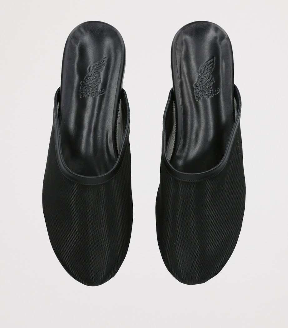Mesh The Slipper Slippers BLACK Image 4