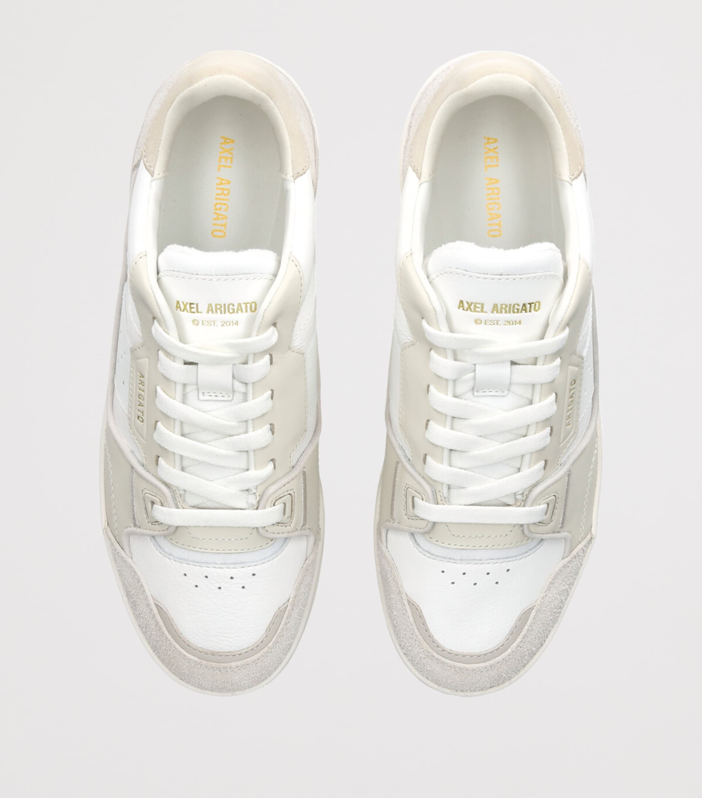 Suede Clay Low-Top Sneakers WHITE/COMB Image 4