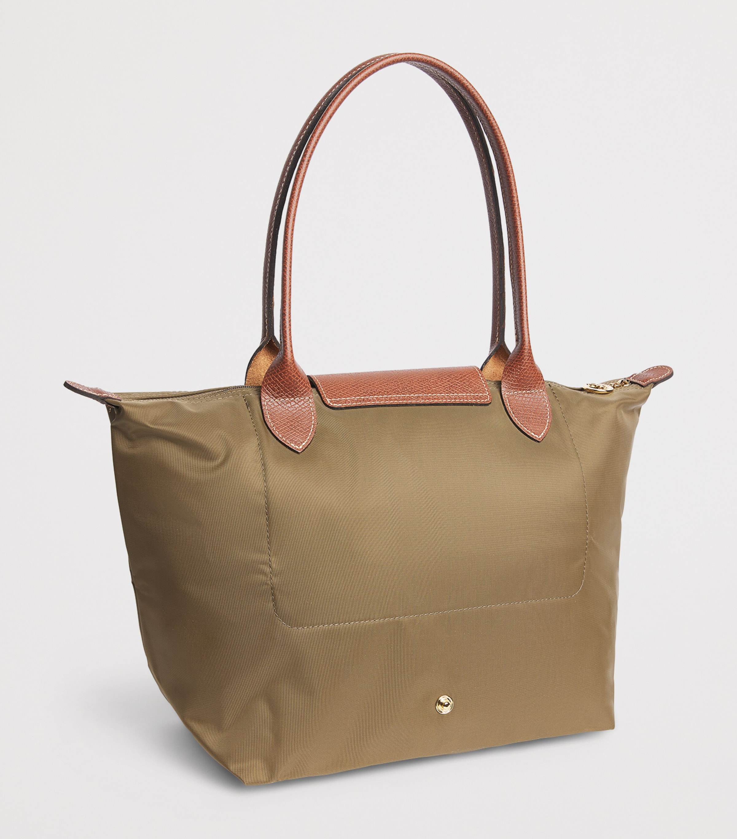 Longchamp Medium Le Pliage Original Handbag Olive Image 3