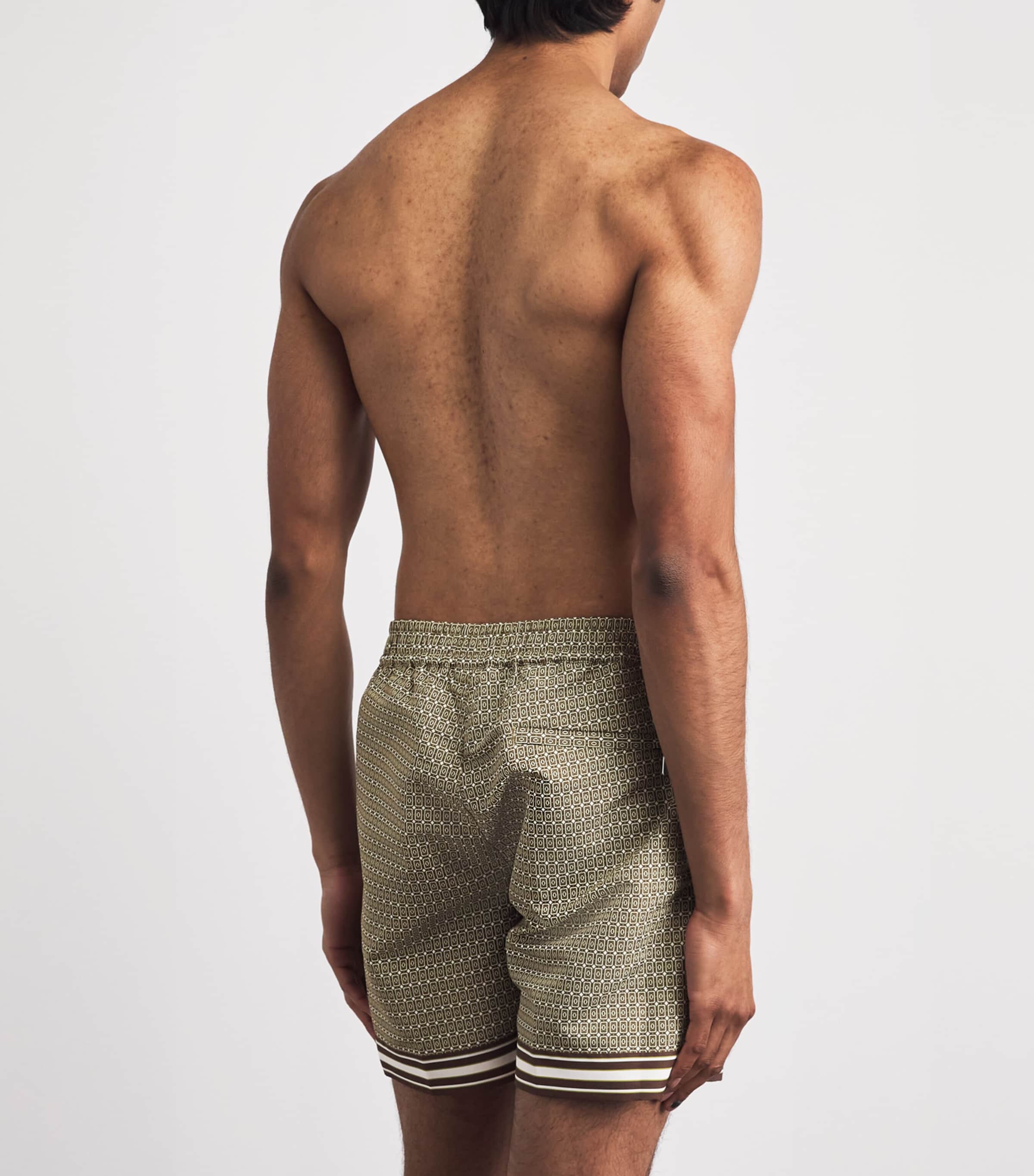 Printed Lucena Swimshorts LIGHT BROWN-21 Image 4