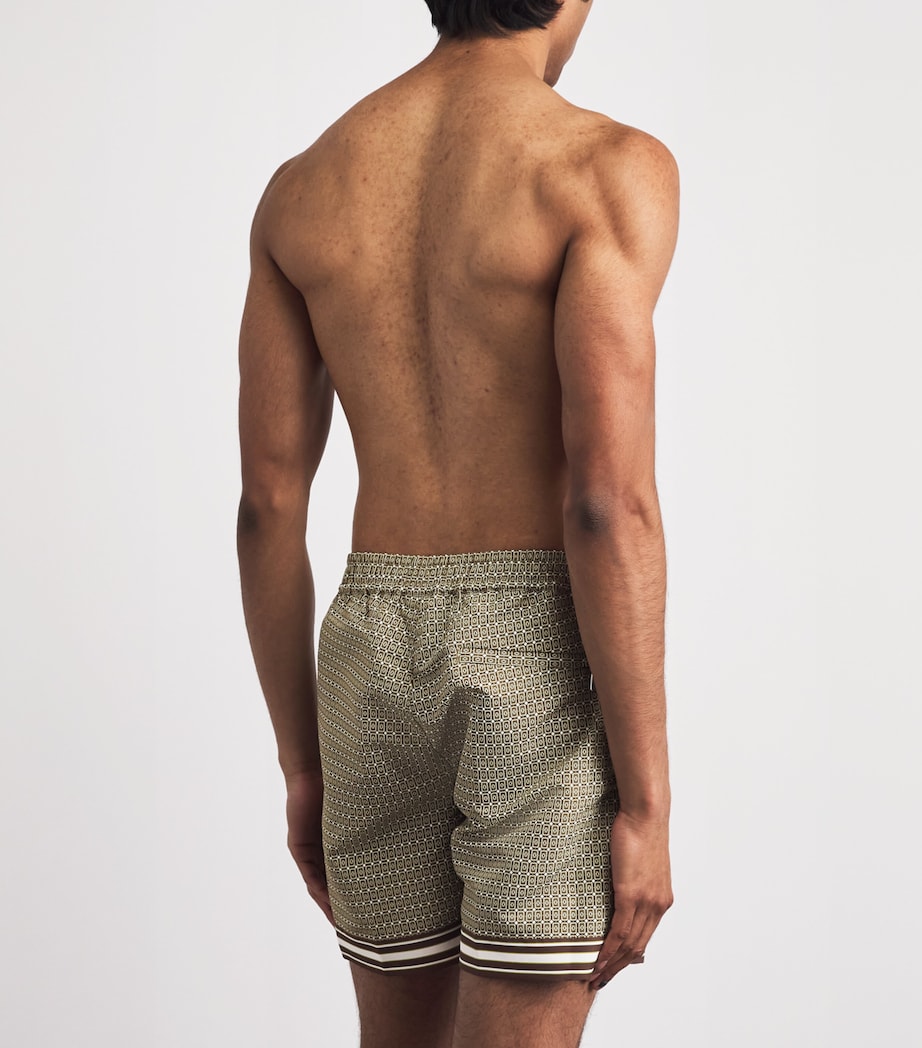 Printed Lucena Swimshorts LIGHT BROWN-21 Image 4