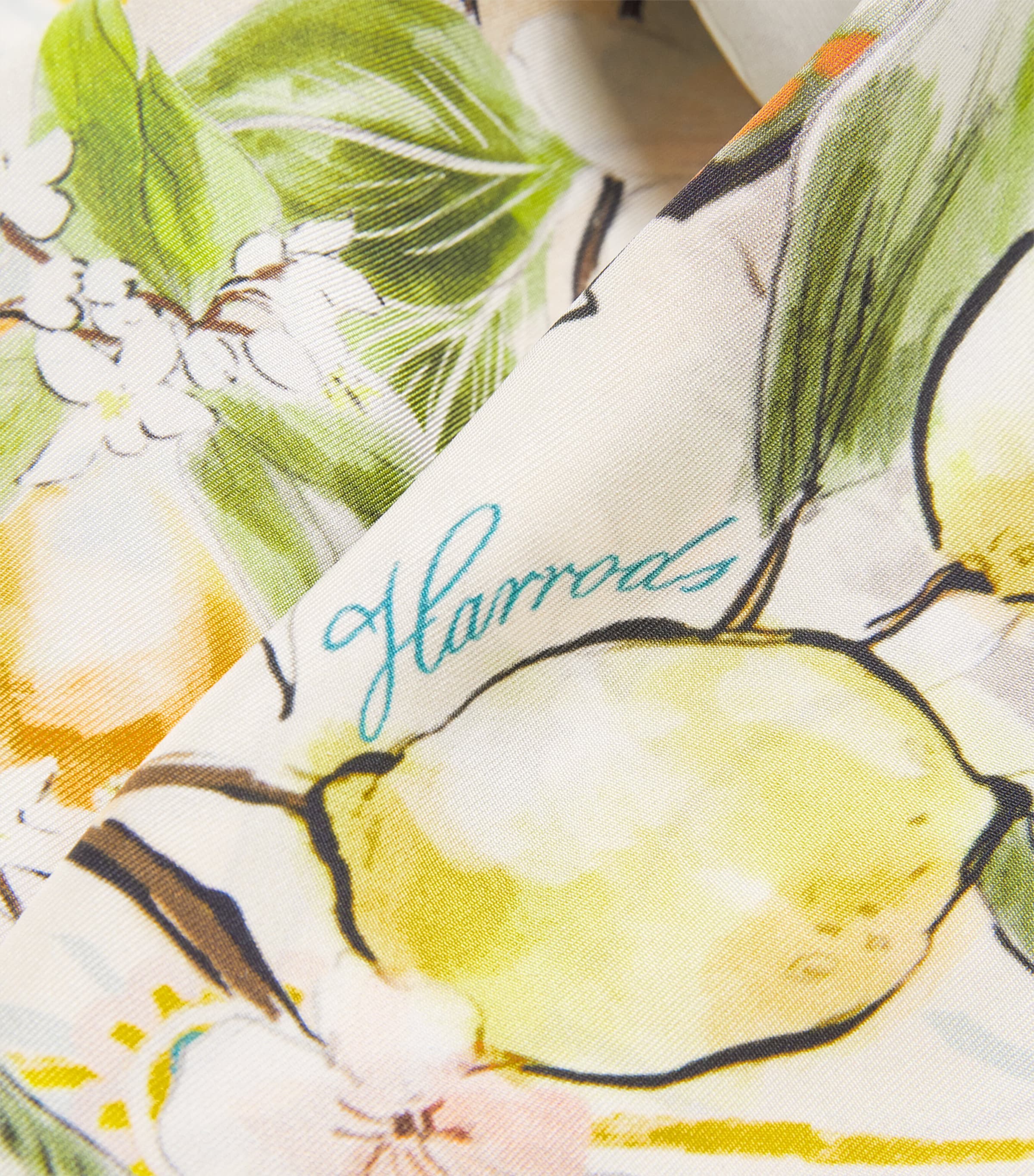 Silk High Summer Scarf YELLOW Image 6