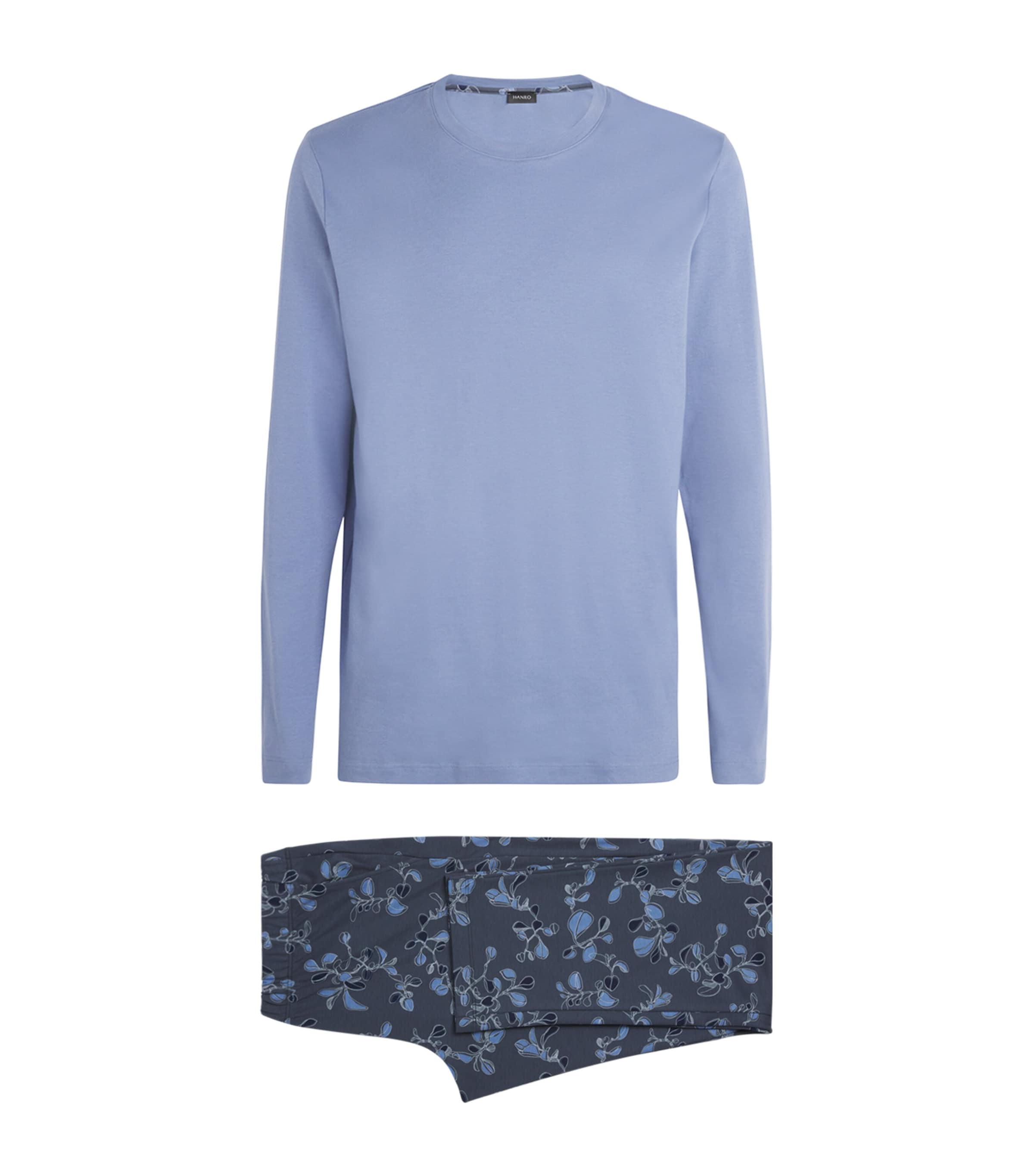 Hanro Cotton Night & Day Vine Pyjama Set | Men Clothing | Nightwear | Pyjamas | Designers | Hanro
