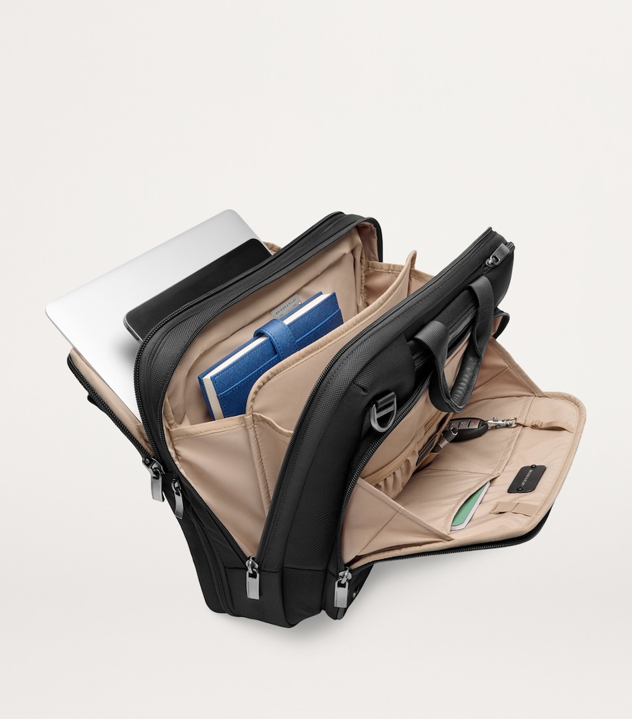 Medium Expandable Messenger Bag BLACK Image 7