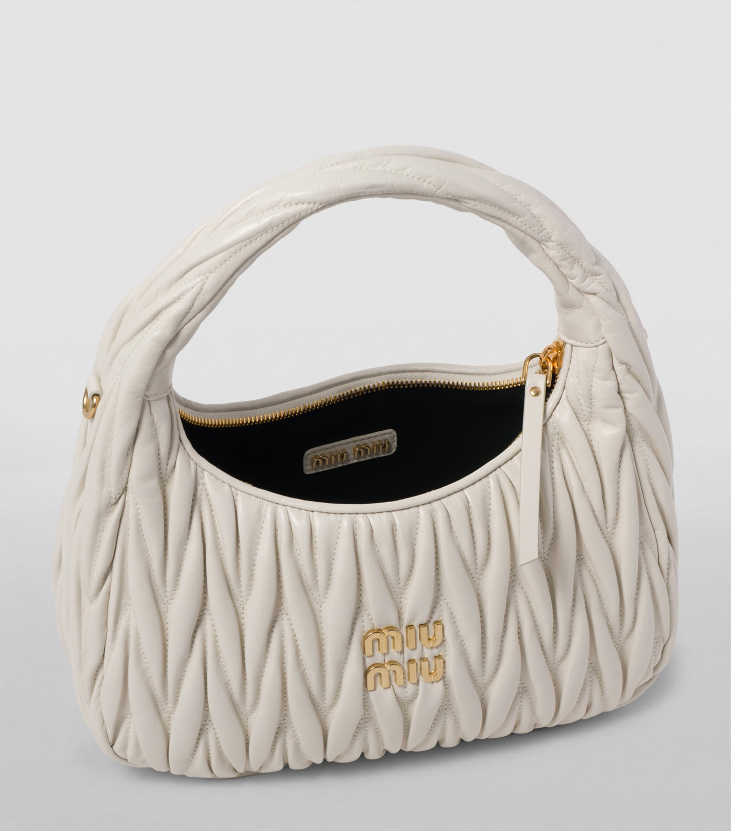Small Nappa Leather Wander Top-Handle Bag F0009 Image 7