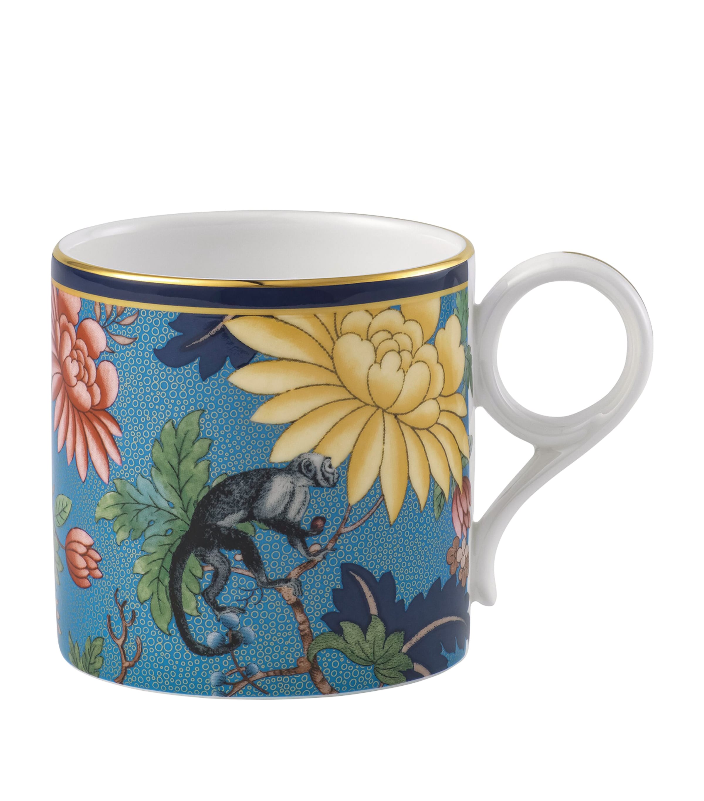 WEDGWOOD WONDERLUST SAPPHIRE GARDEN MUG 