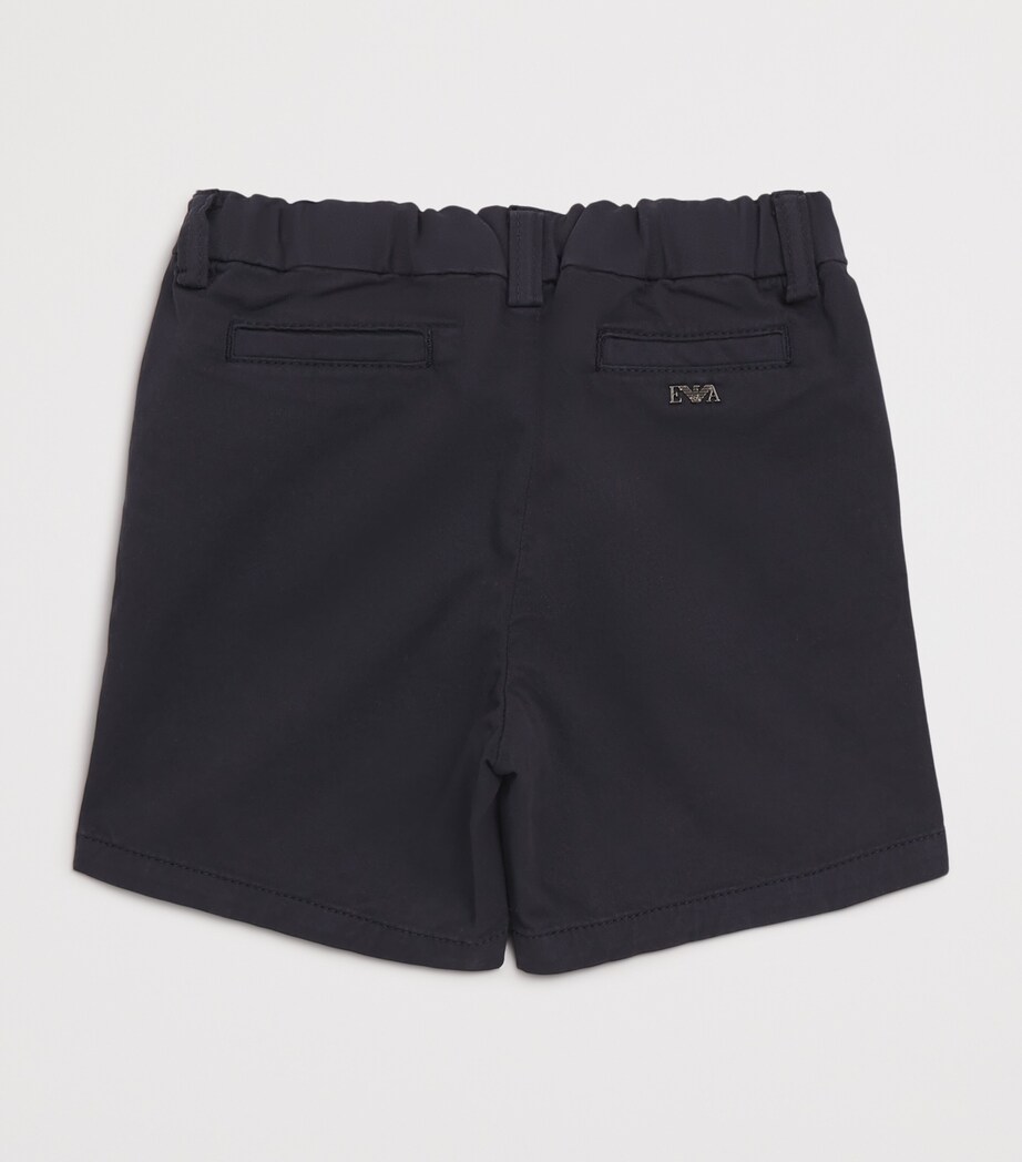 Stretch-Cotton Bermuda Shorts (6-36 Months) BLU NAVY Image 2