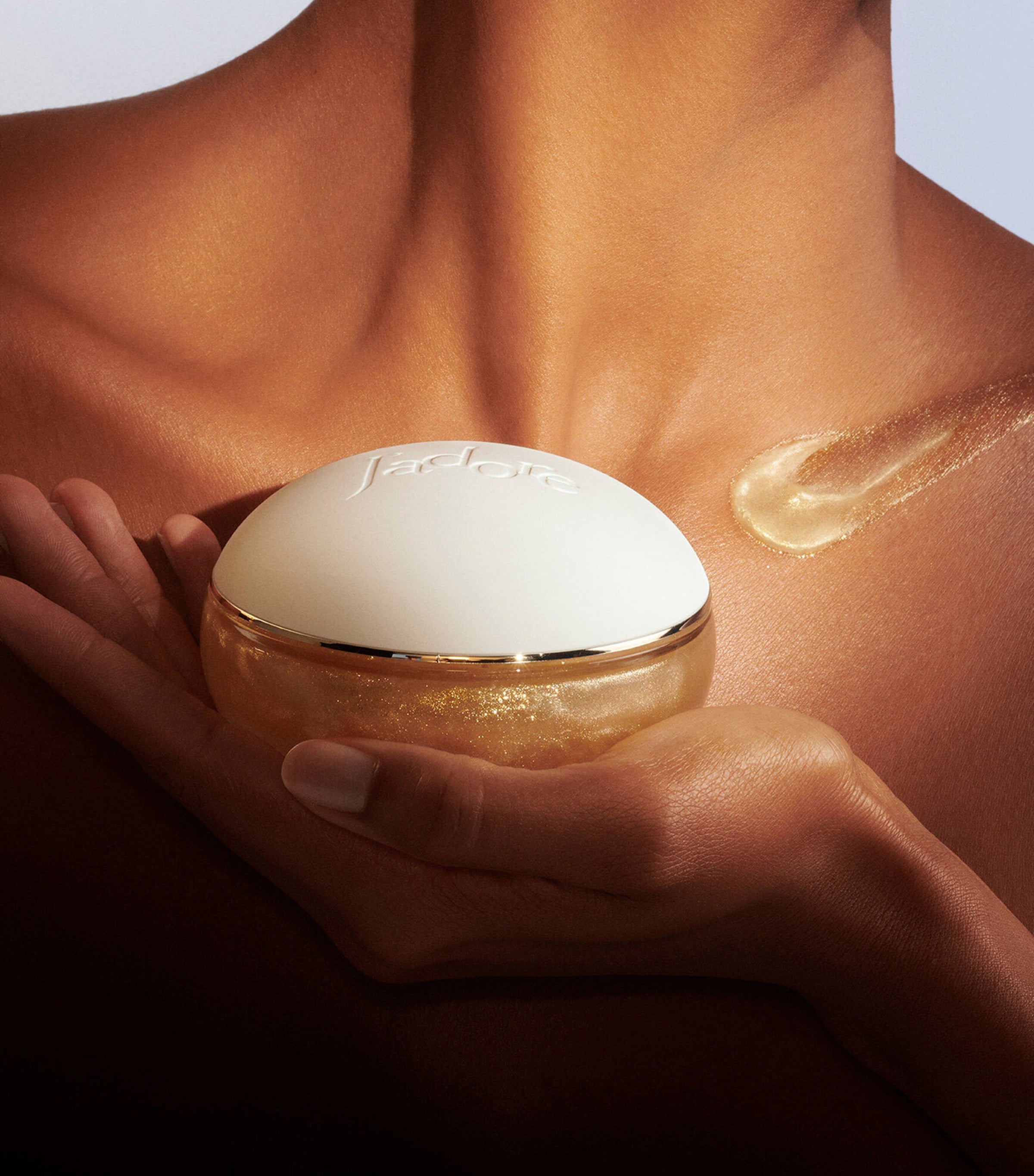 J'adore Les Adorables Shimmering Body Gel (100ml) WHITE Image 3