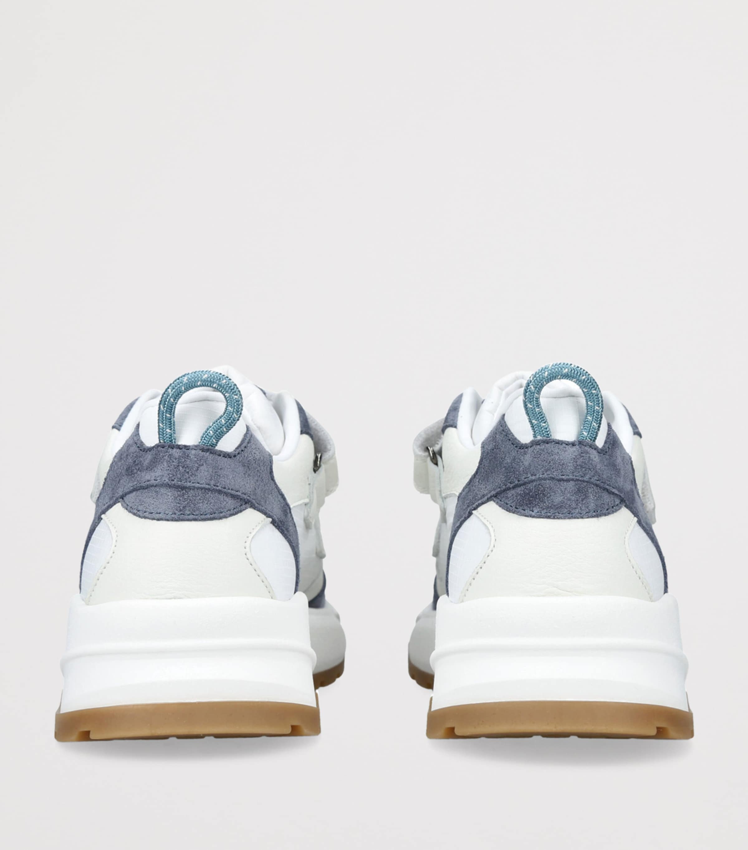 Velcro Sneakers WHITE/NAVY Image 2