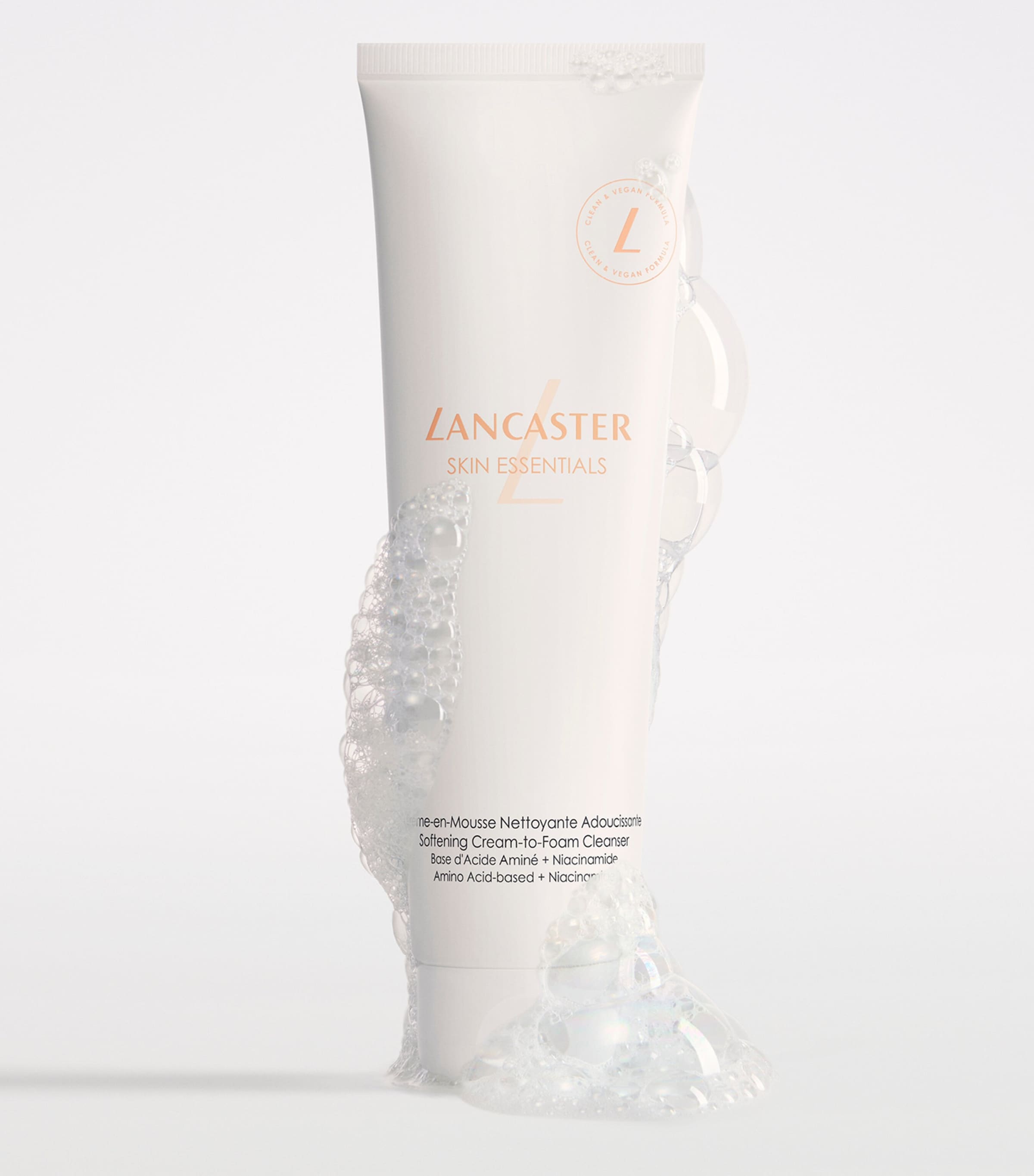 Skin Essentials Softening Cream-to-Foam Cleanser (150ml) NO COLOUR Image 2