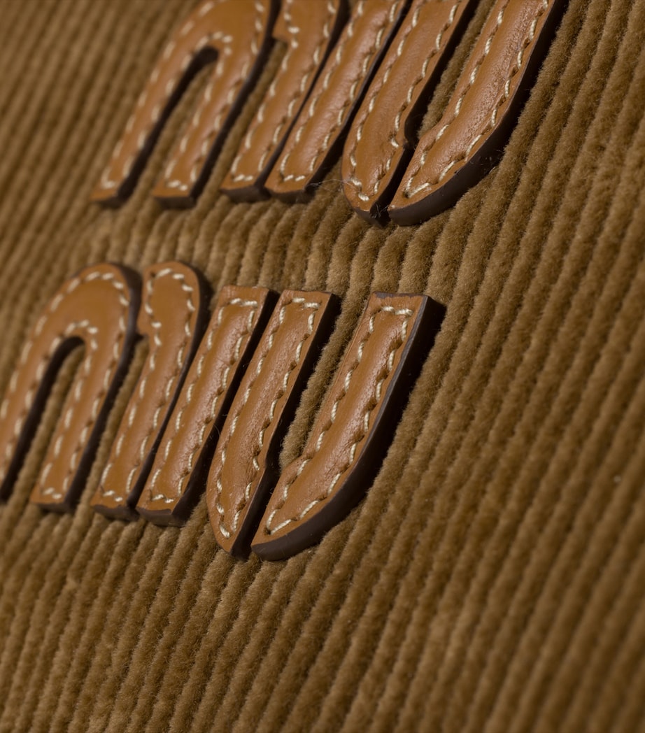 Large Corduroy Ivy Tote Bag F0401 Image 5