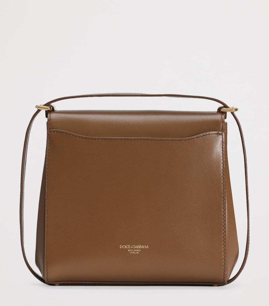 Leather Marlene Shoulder Bag 8Z093-CARAMELLO Image 4