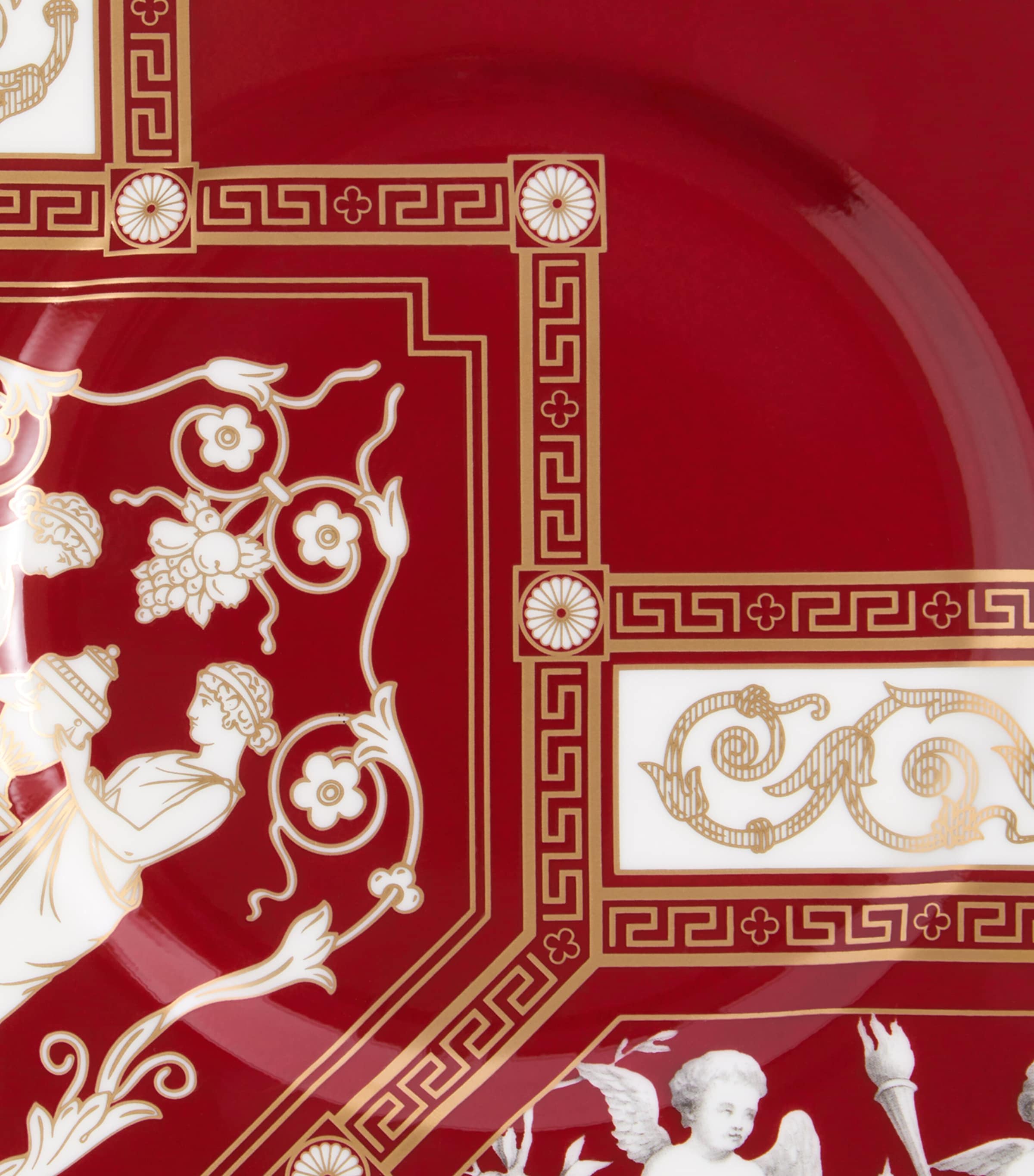 Wedgwood Bone China Renaissance Plate (22cm) Red Image 5