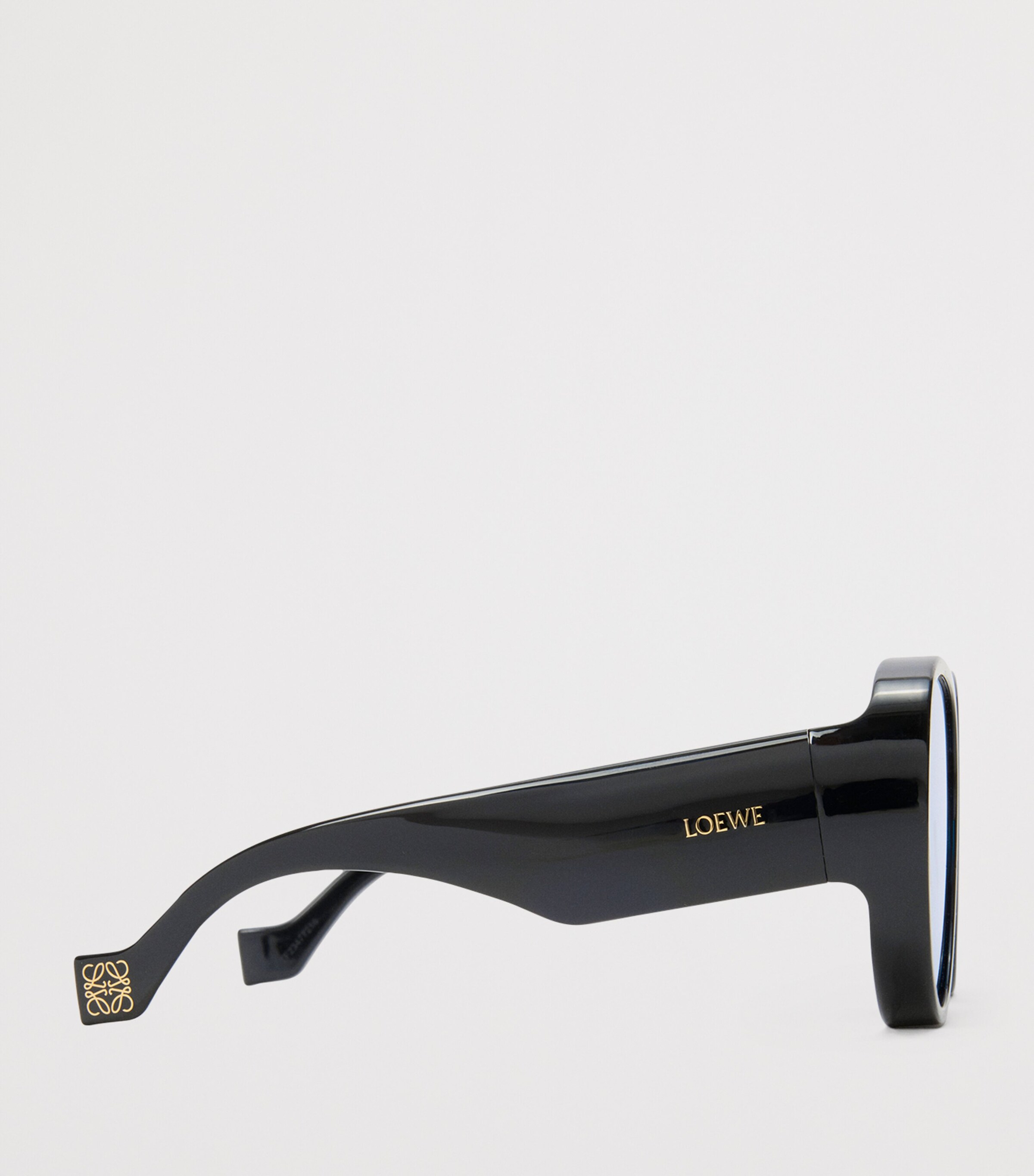 LOEWE x Paula's Ibiza Aviator Sunglasses Black Image 3