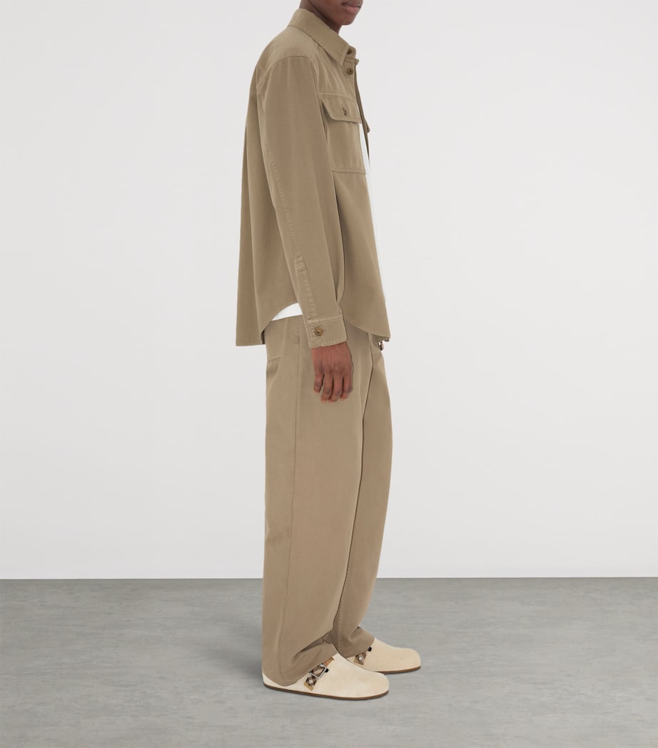 Cotton Overshirt QUILL Image 4