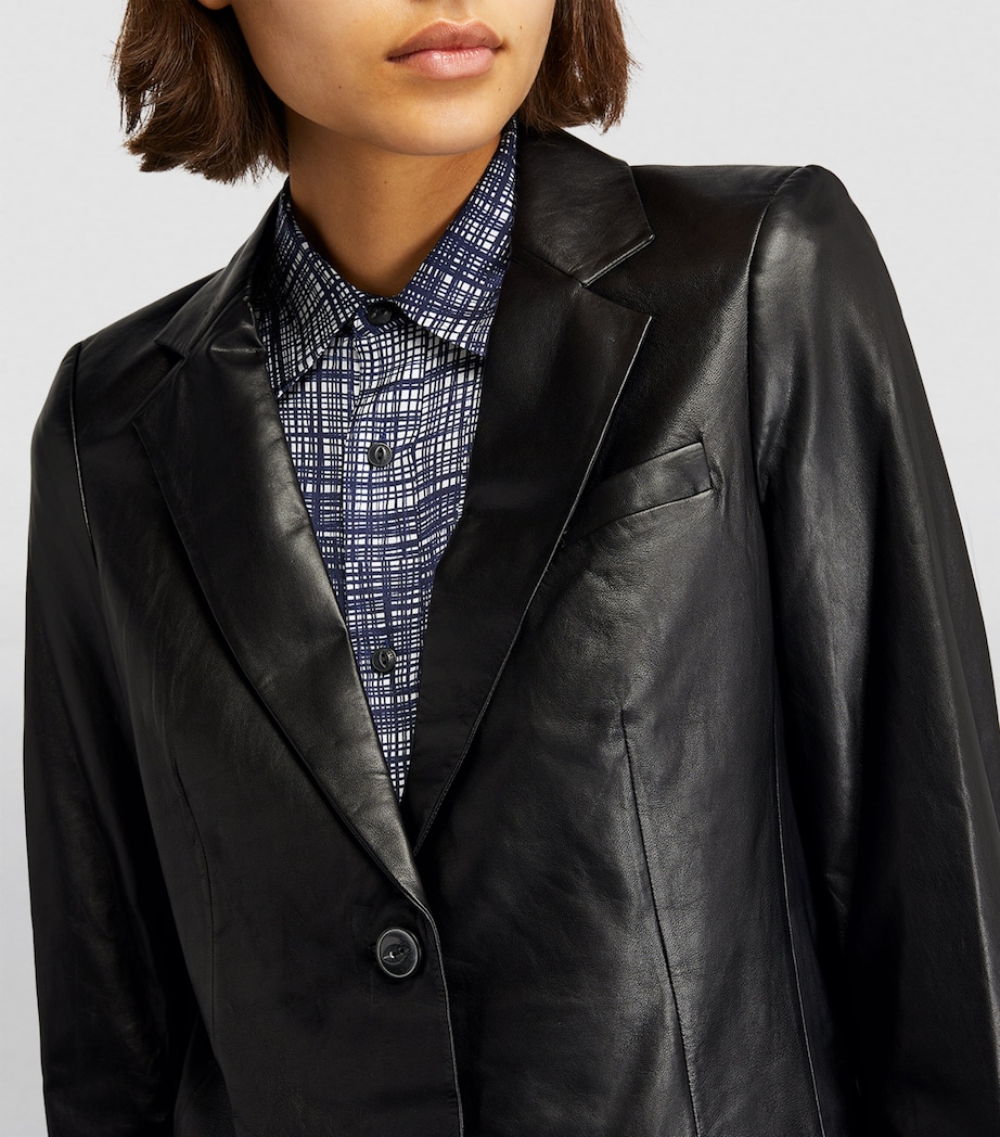 Leather Charles Blazer BLACK Image 6