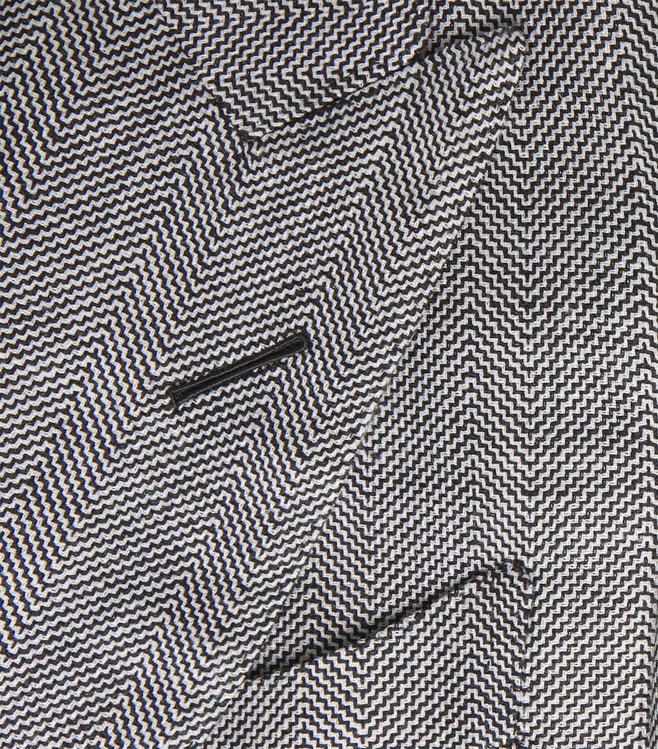 Wool-Blend Herringbone Shelton Blazer NWA Image 5