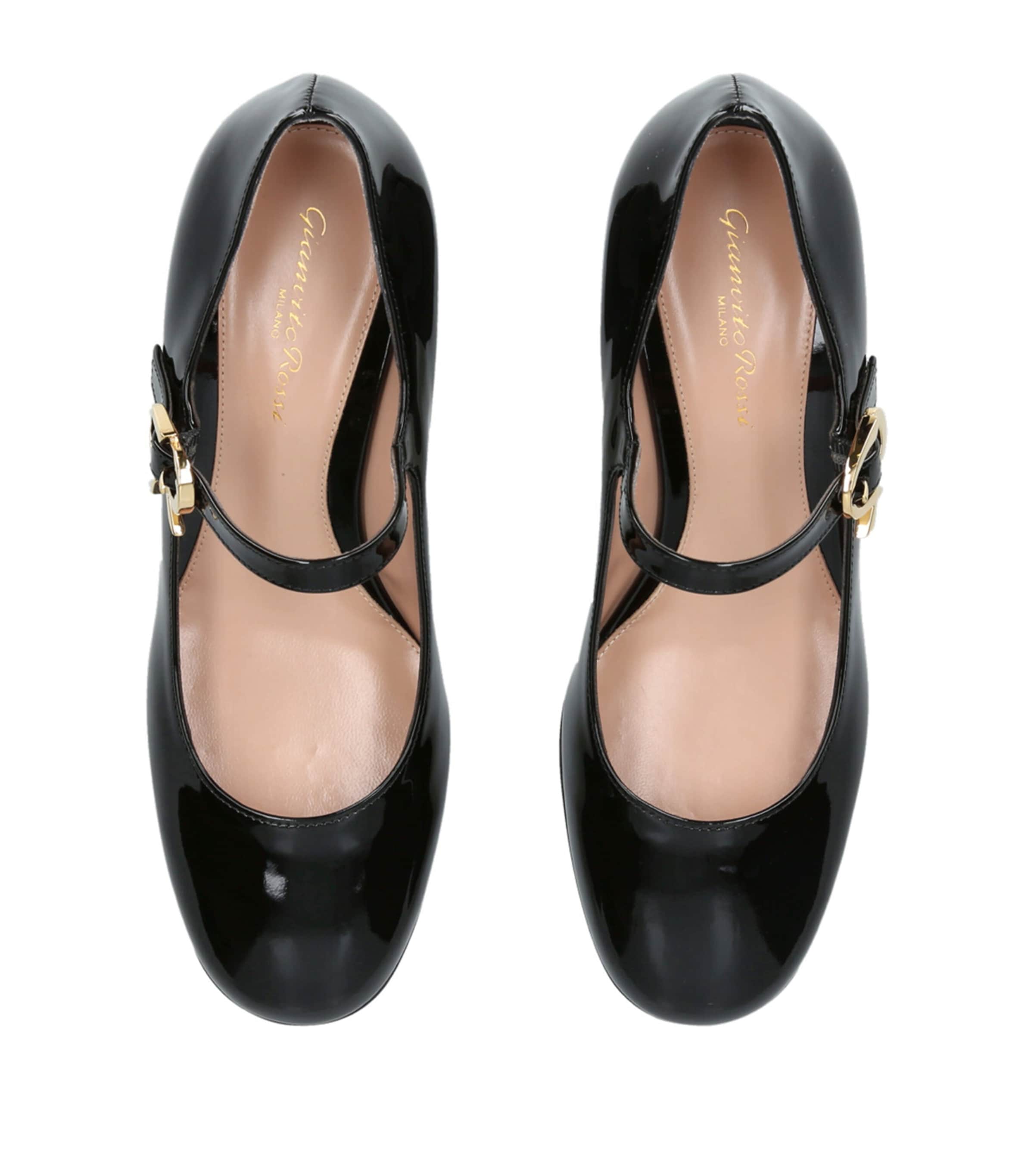 Gianvito Rossi Leather Mary Court Shoes 45 Black Image 4