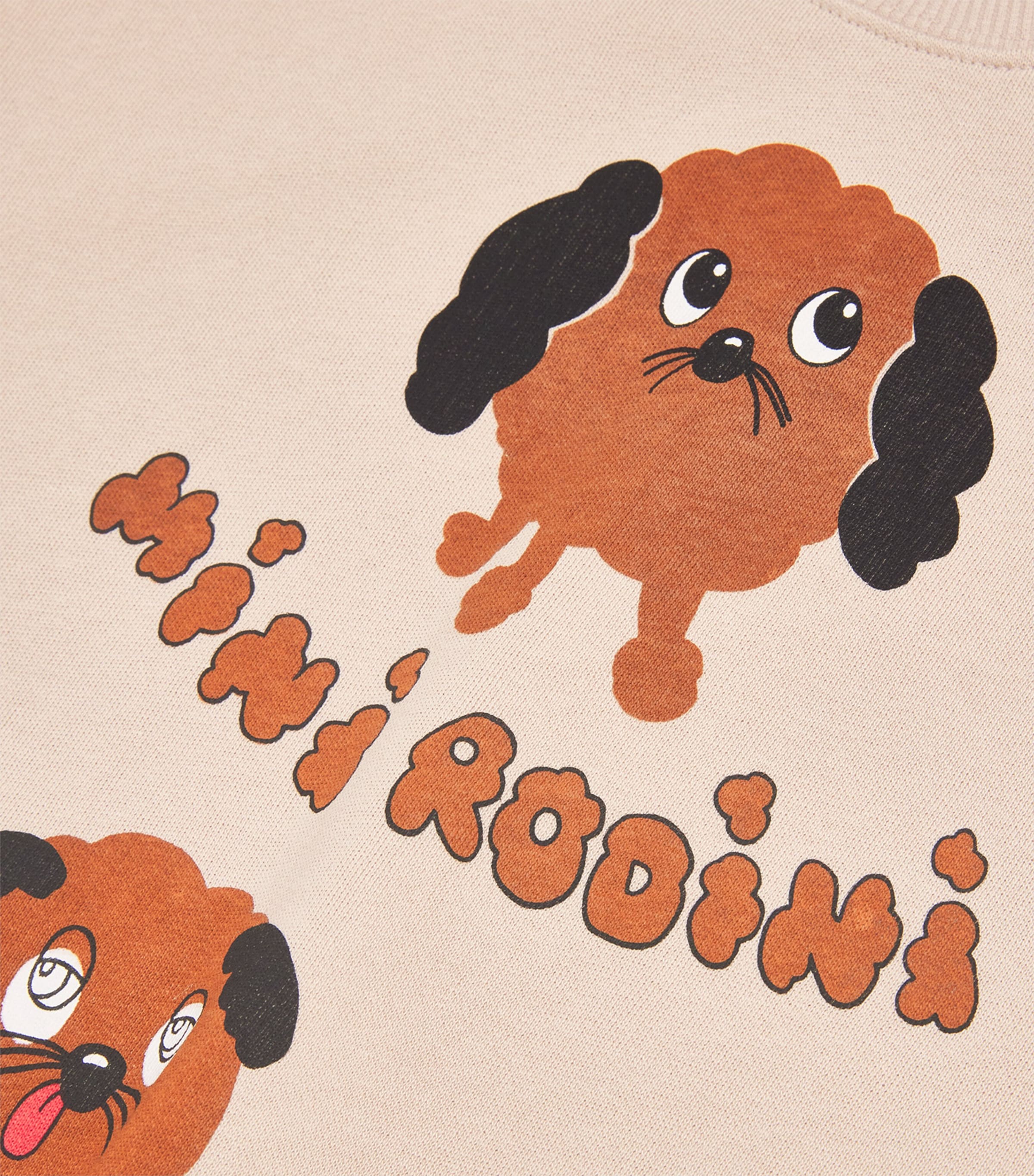 Organic Cotton Doggies Sweatshirt (3-11 Years) 97GREY Image 4