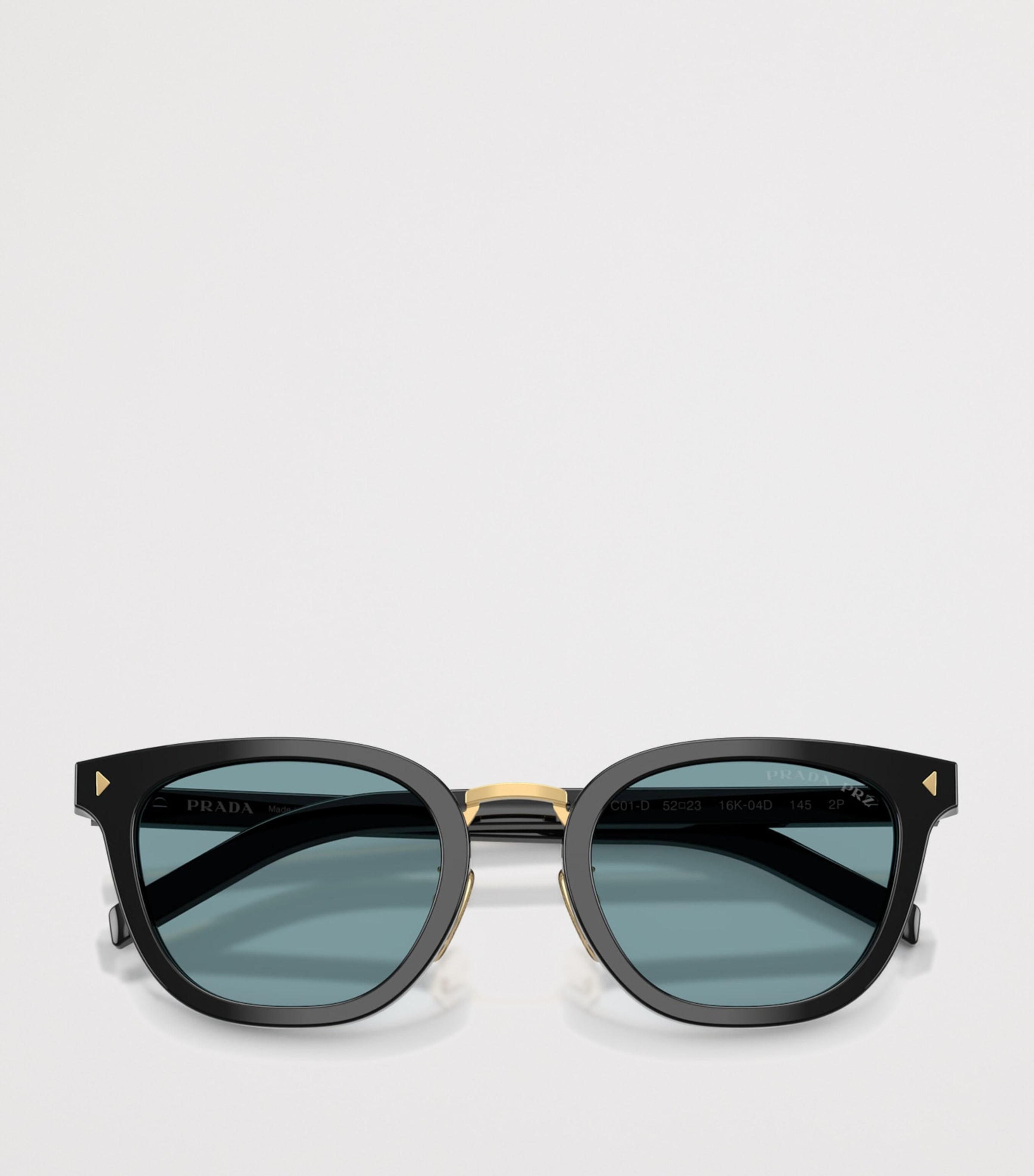 Prada PR C01SD  Cat-Eye Sunglasses Black Image 5