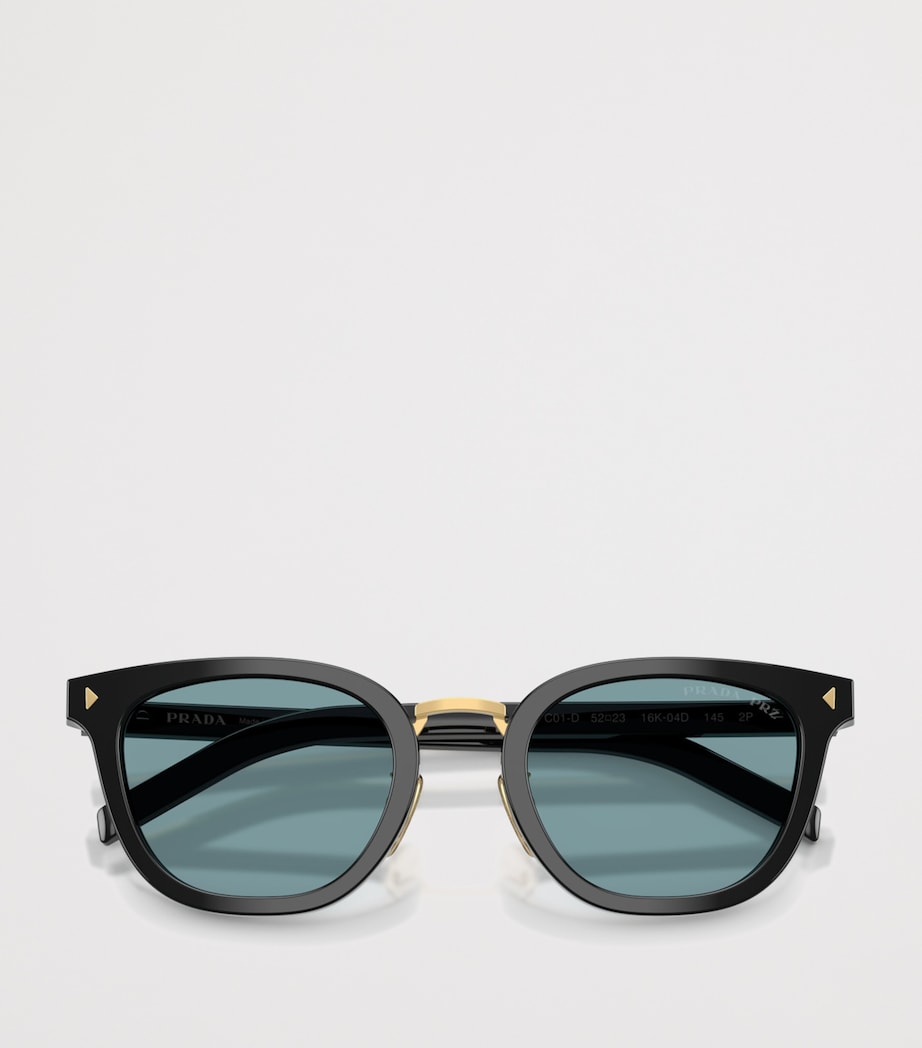 Prada PR C01SD Cat-Eye Sunglasses Black Image 5
