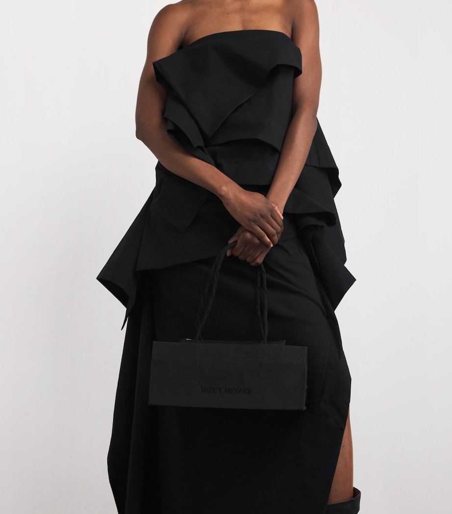 Paper Bag Shoulder Bag BLACK Image 5