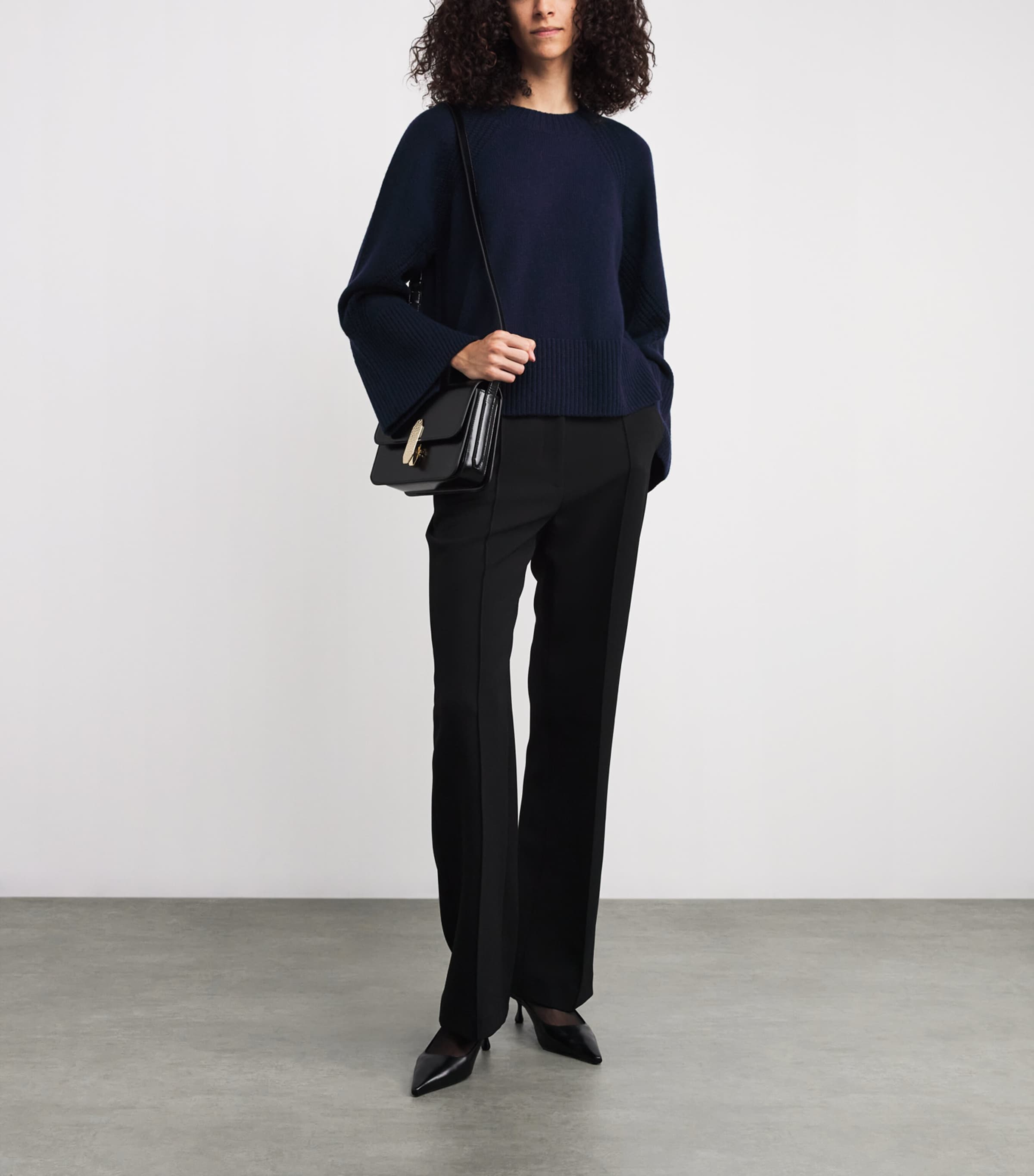 Cashmere Maple Sweater INDIGO Image 2