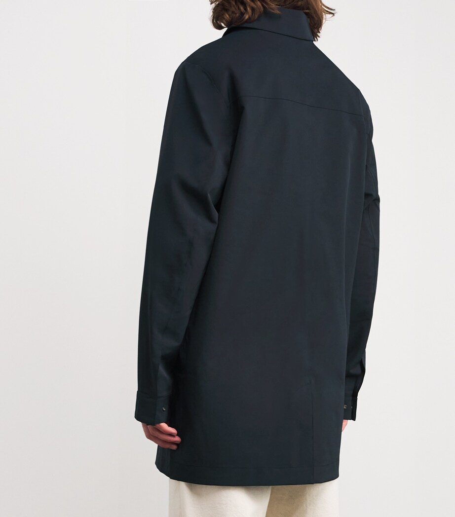 Waterproof Kim Overcoat NAVY BLUE #200 Image 4